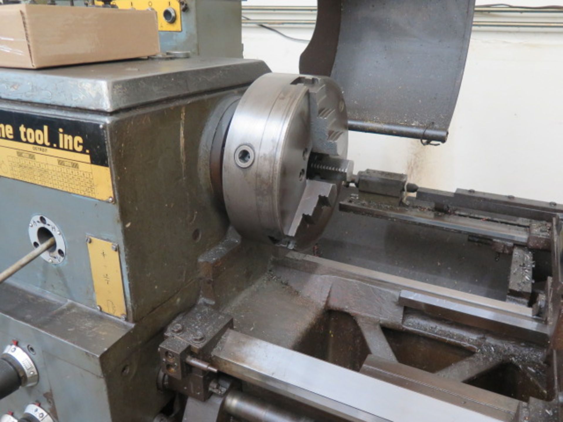 HES 20 20” x 72” Geared Head Gap Bed Lathe w/ 45-1800 RPM, Tracer Bed, Inch/mm Threading, Tailstock, - Image 6 of 12