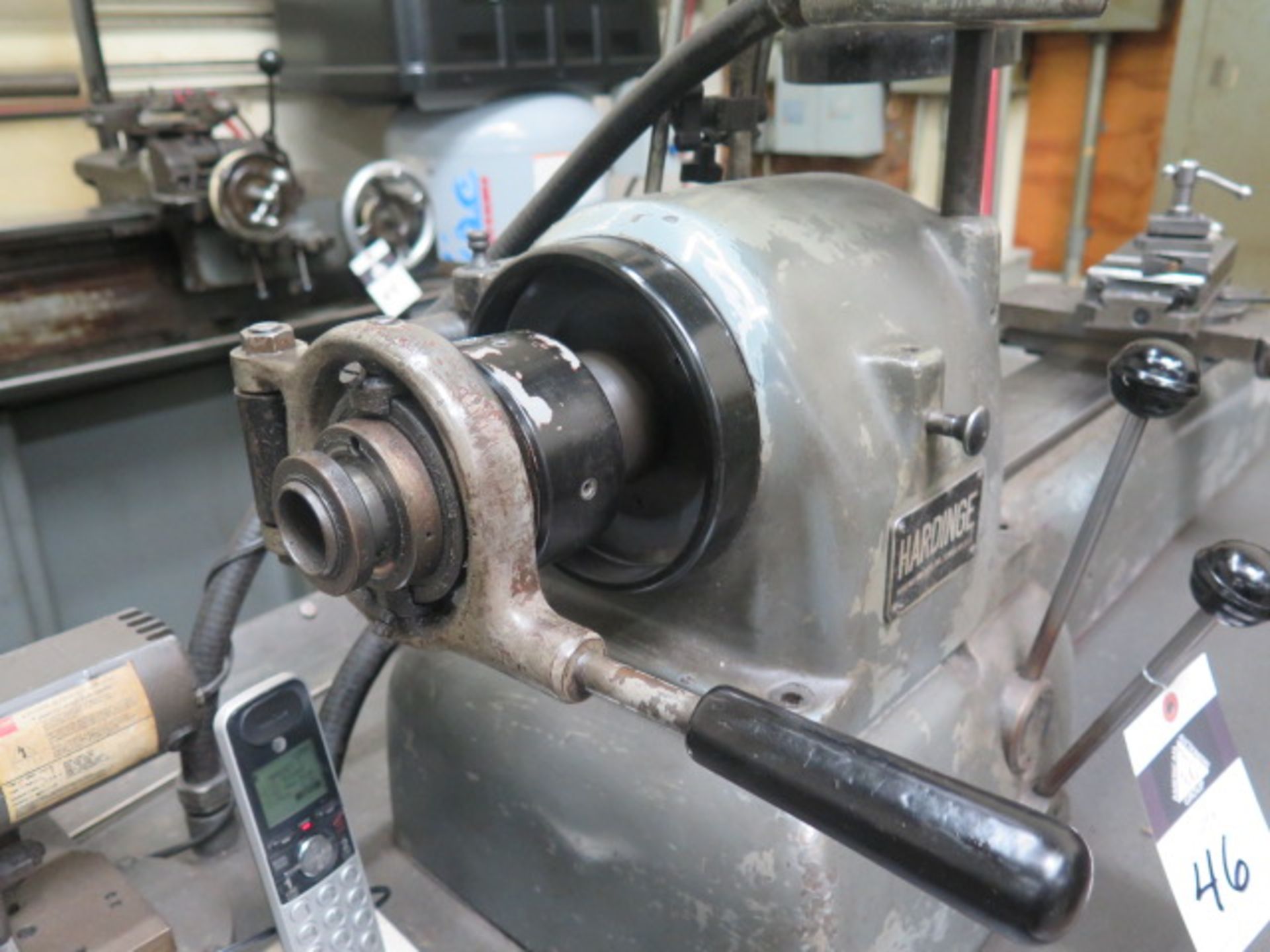 Hardinge DV-59 Narrow Bed Second OP Lathe s/n DV-59-12187 w/ 250-2600 RPM, 5C Spindle, Compound - Image 4 of 8