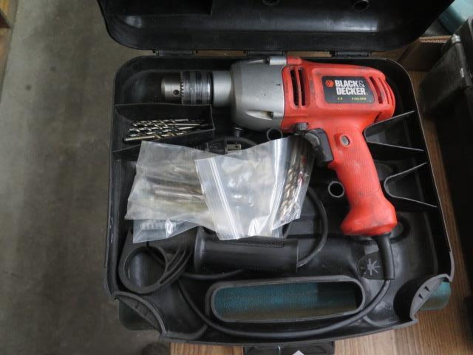 Black & Decker Electric Drill and Makita Cordless Drill - Image 2 of 3