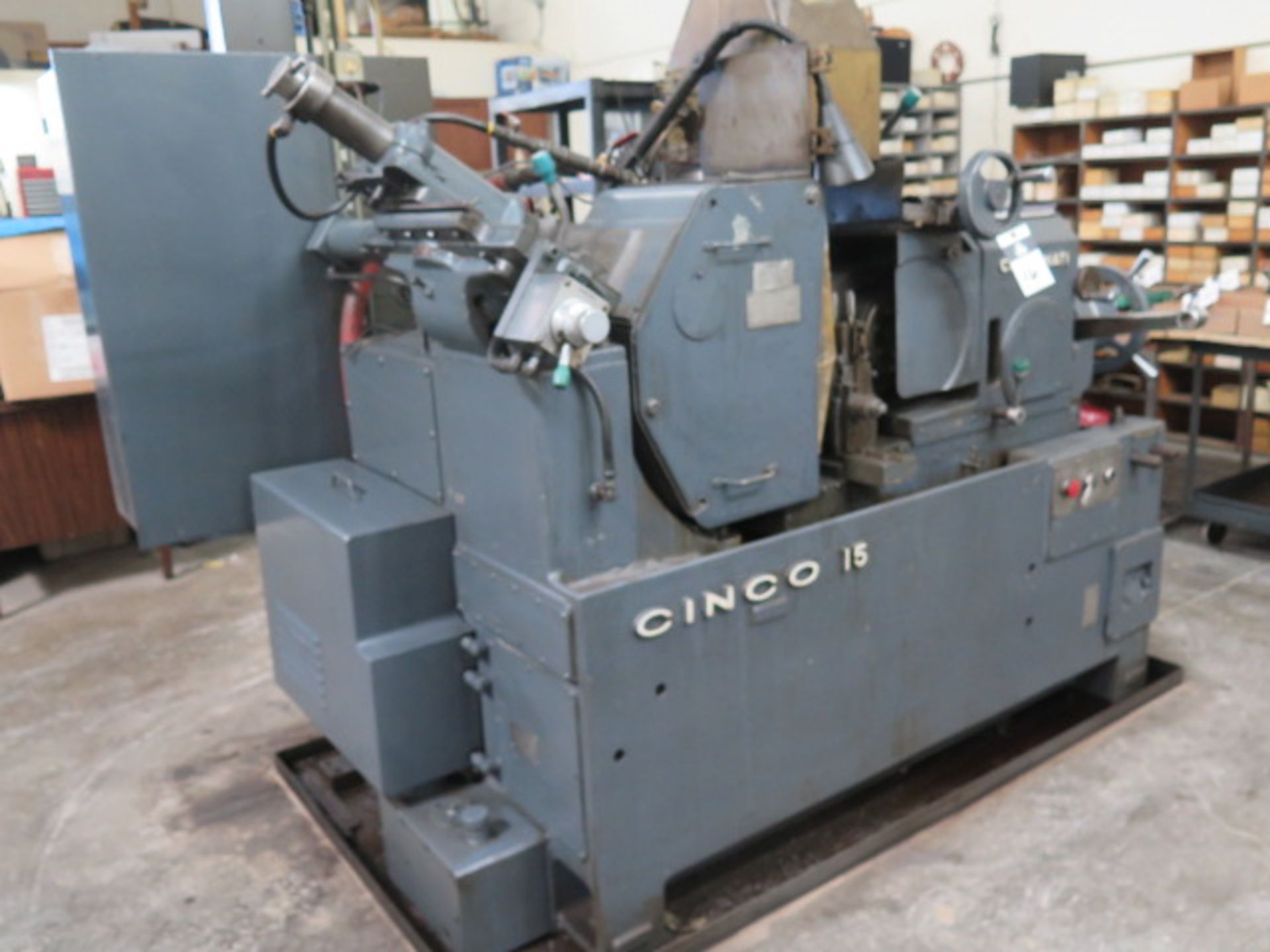 Cincinnati “Cinco 15” Centerless Grinder s/n 9M8H5T-8 w/ 20” Grinding Wheel, Hydraulic Grinding - Image 3 of 13