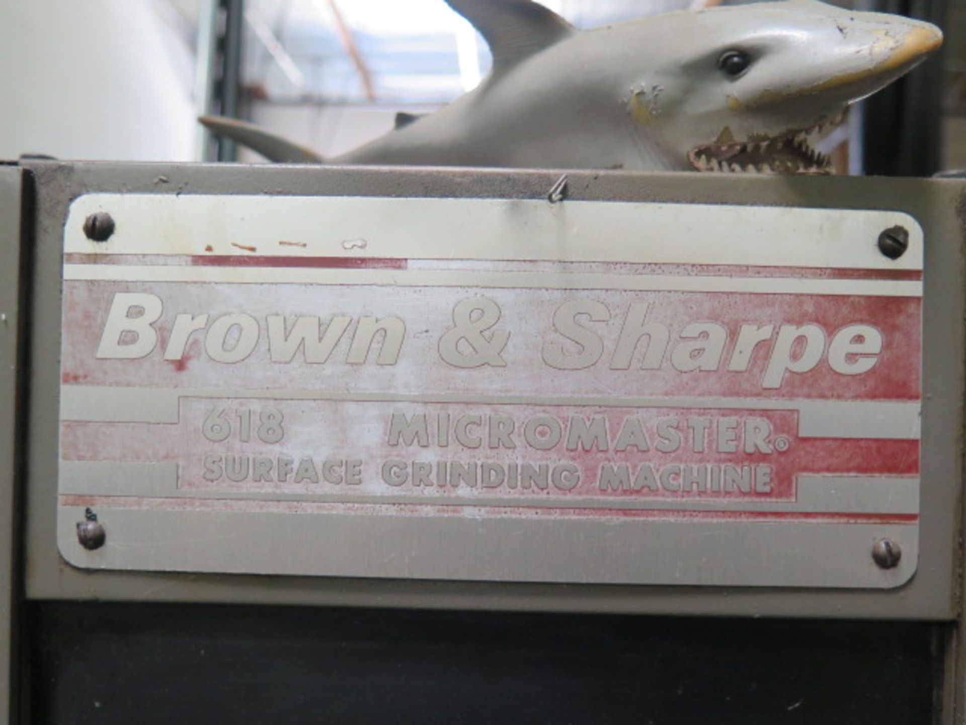Brown & Sharpe “618 Micromaster” 6” x 18” Automatic Surface Grinder s/n 523-6181-5536 w/ Auto - Image 8 of 9