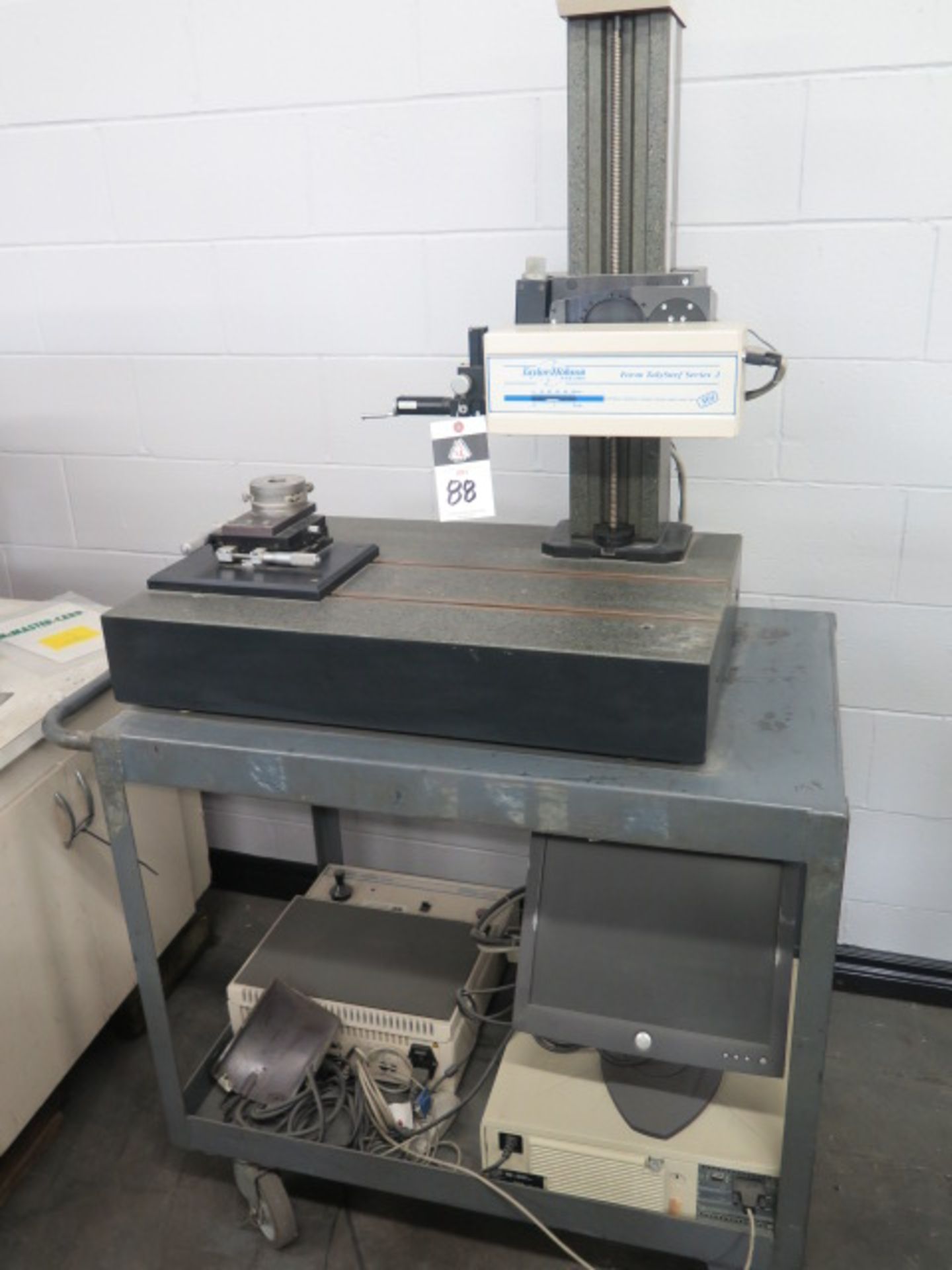 Taylor Hobson "Form TalySurf Series 2" 50mm Inductive Surface Roughness Teater s/n 1079 w/ 20" x 30"