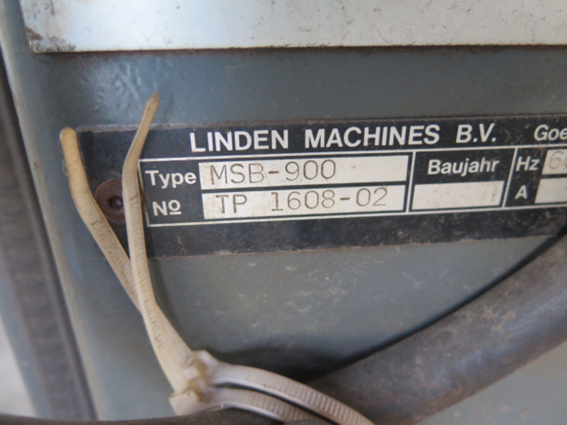 Grindingmaster / Linden type MSB-900 36” Belt Grainer s/n TP1608-02 - Image 9 of 9