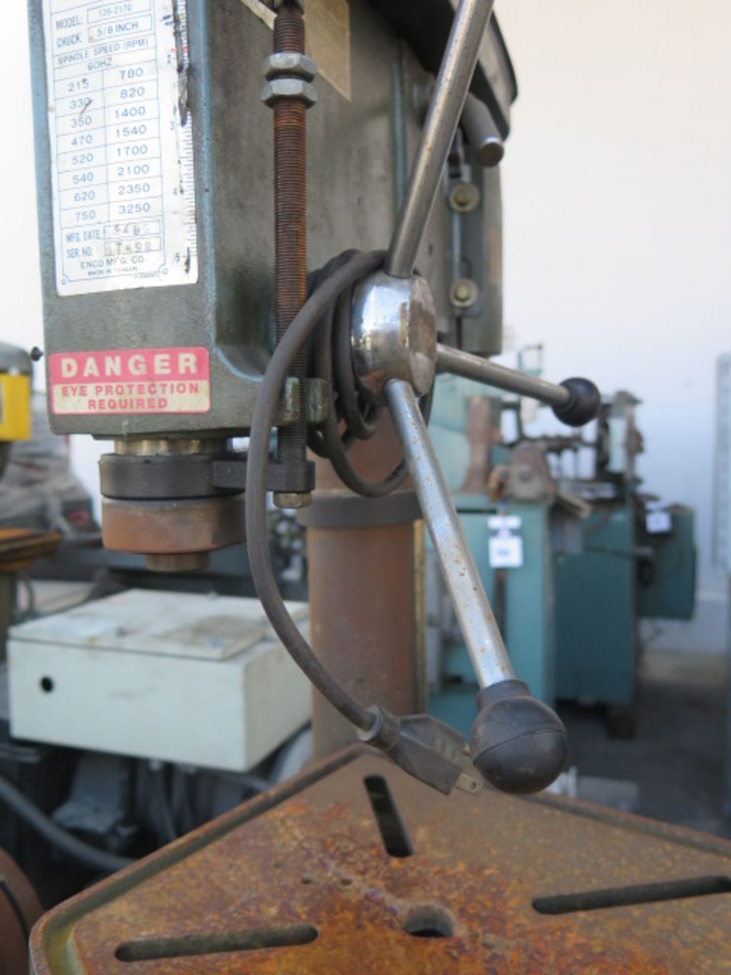 Pedestal Drill Presses (2-NEED WORK) - Image 5 of 6