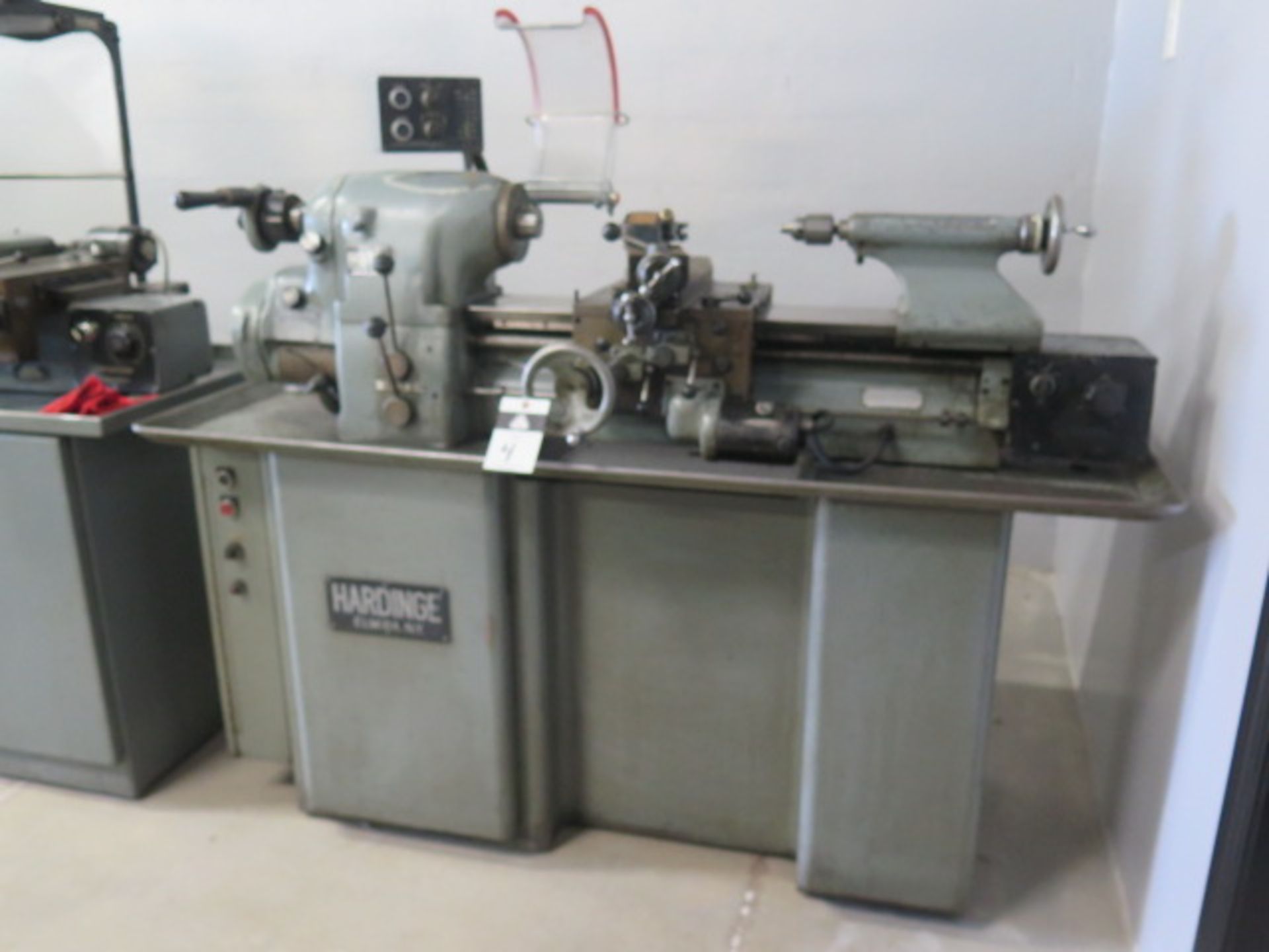 Hardinge HLV-H Wide Bed Tool Room Lathe w/ 125-3000 RPM, Inch Threading, Tailstock, Power Feeds, - Image 2 of 18