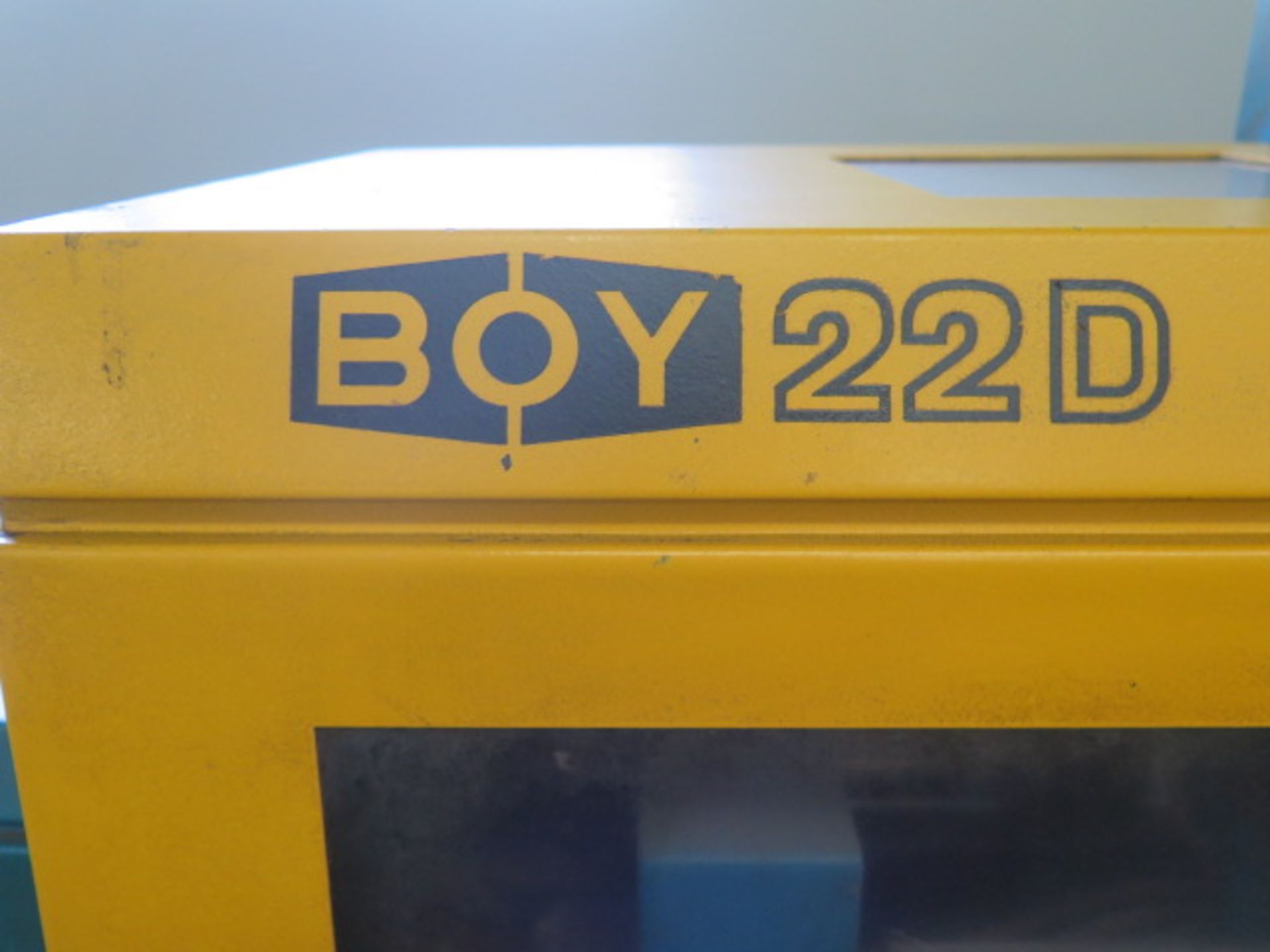 Boy 22D Plastic Injection Molding Machine s/n 29421 w/ Boy Controls, 8 ¾” x 10” Between Posts, - Image 5 of 17