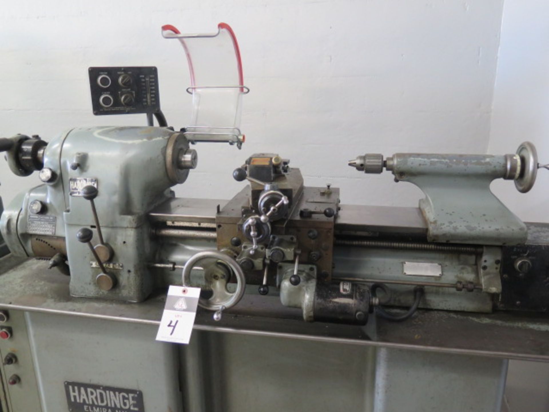 Hardinge HLV-H Wide Bed Tool Room Lathe w/ 125-3000 RPM, Inch Threading, Tailstock, Power Feeds, - Image 3 of 18