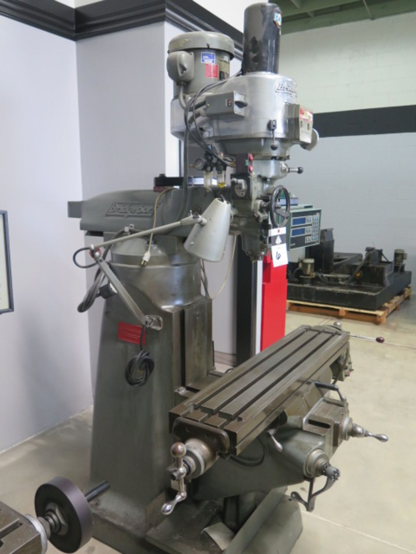 Bridgeport Series 1 – 2Hp Vertical Mill s/n 206166 w/ Acu-Rite Millmate DRO, 60-4200 Dial Change - Image 3 of 15