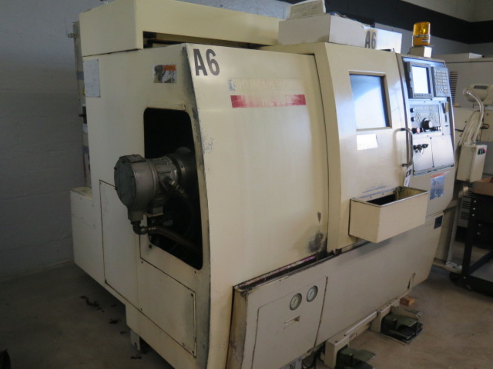 Okuma & Howa HL-20 CNC Turning Center s/n 9035 w/ Fanuc Series 18i-T Controls, 12-Station Turret, - Image 3 of 23