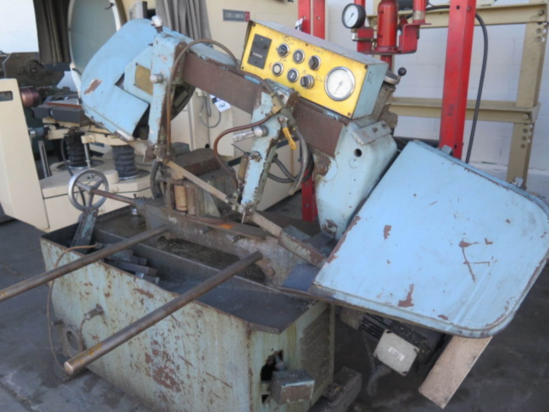 Pehaka 11” Automatic Horizontal Band Saw w/ Auto Feed, Work Stop, Coolant - Image 2 of 10