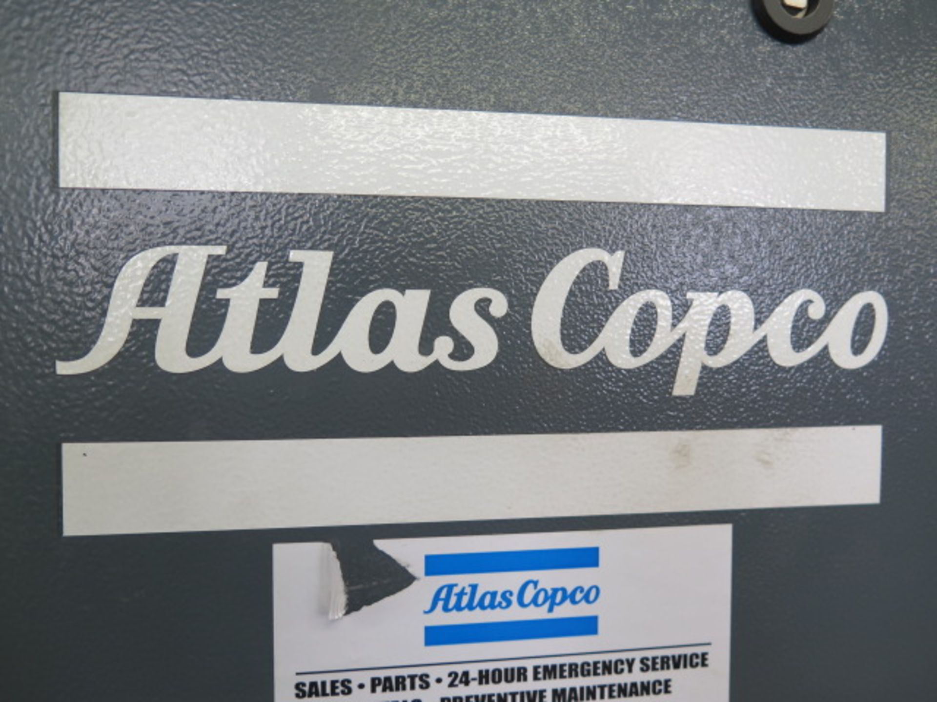 2010 Atlas Copco GA7P 7.5Hp Rotary Air Compressor s/n CAI703140 w/ 80 Gallon Tank, Atlas Copco - Image 4 of 11