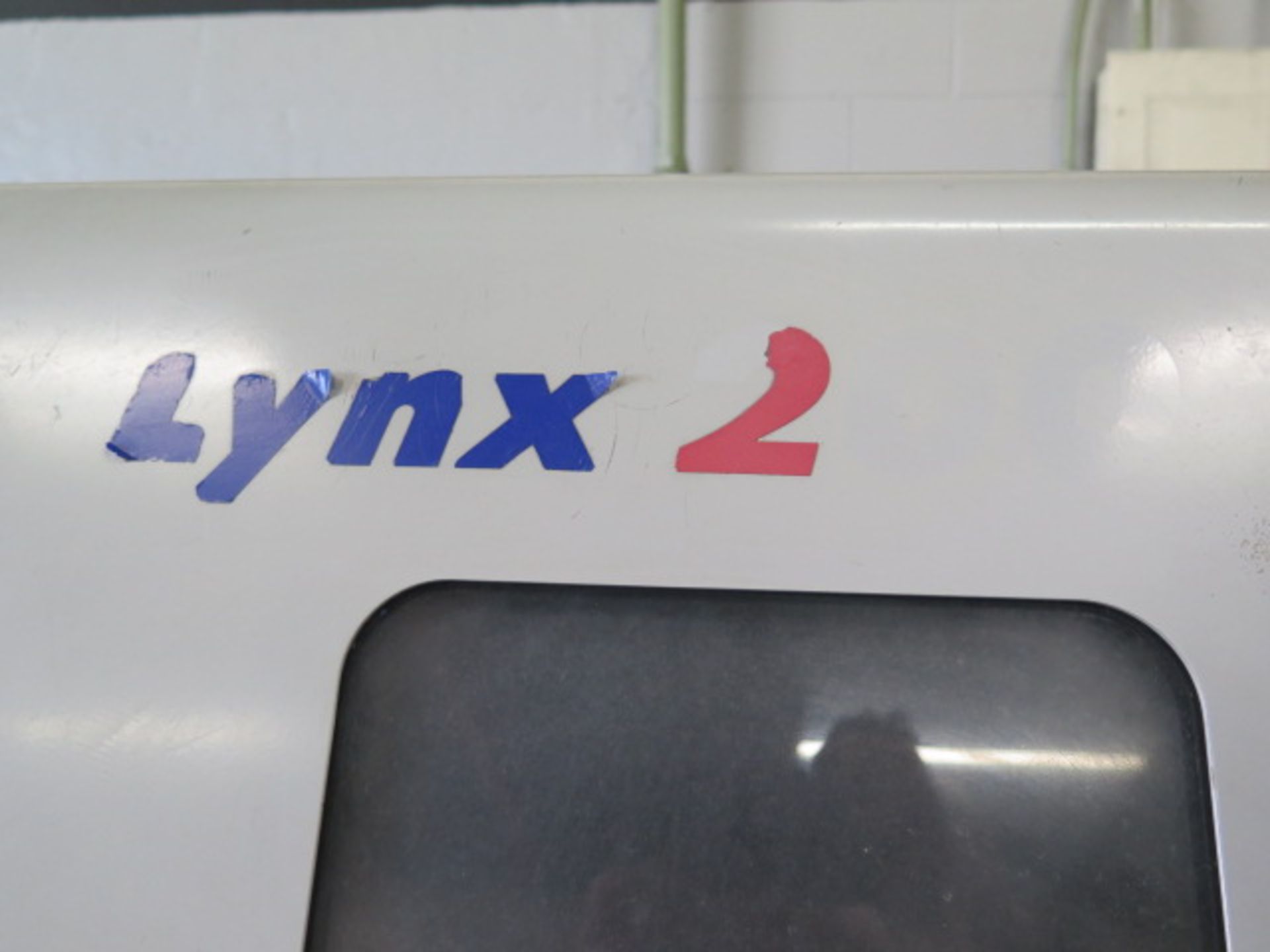 2000 Daewoo Lynx200A CNC Turning Center s/n L2001342 w/ Fanuc Series 21-T Controls, Tool - Image 5 of 18