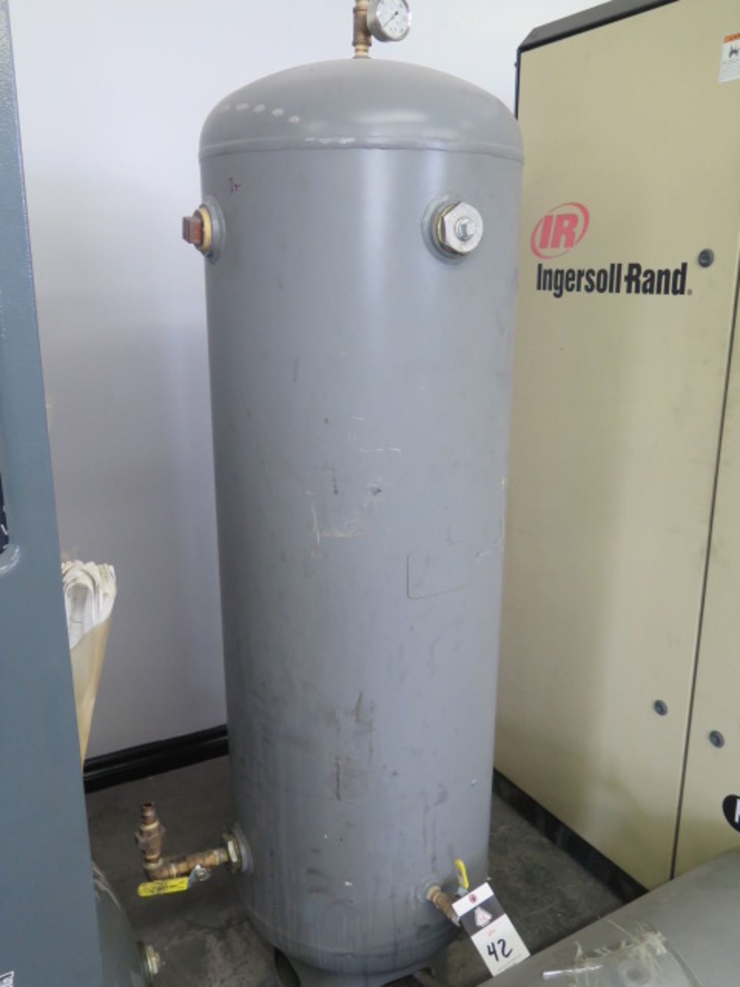 60 Gallon Vertical and 30 Gallon Horizontal Air Storage Tanks (2) - Image 2 of 3