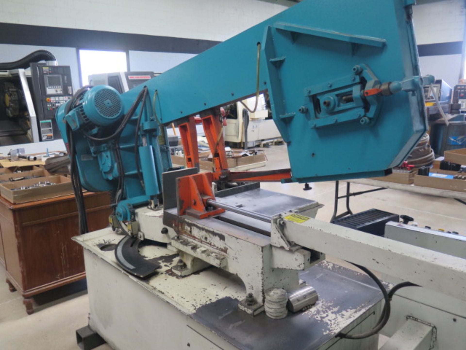 Kalamazoo MS1318SA 13” Horizontal Miter Band Saw w/ Hydraulic Clamping and Down Feed, Coolant - Image 6 of 19