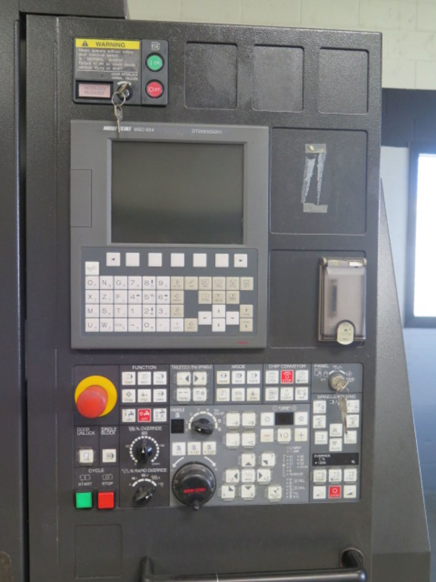 2007 Mori Seiki Dura Turn 2050 CNC Turning Center s/n DT205GG0201 w/ Mori Seiki MSC-504 Controls, - Image 14 of 26