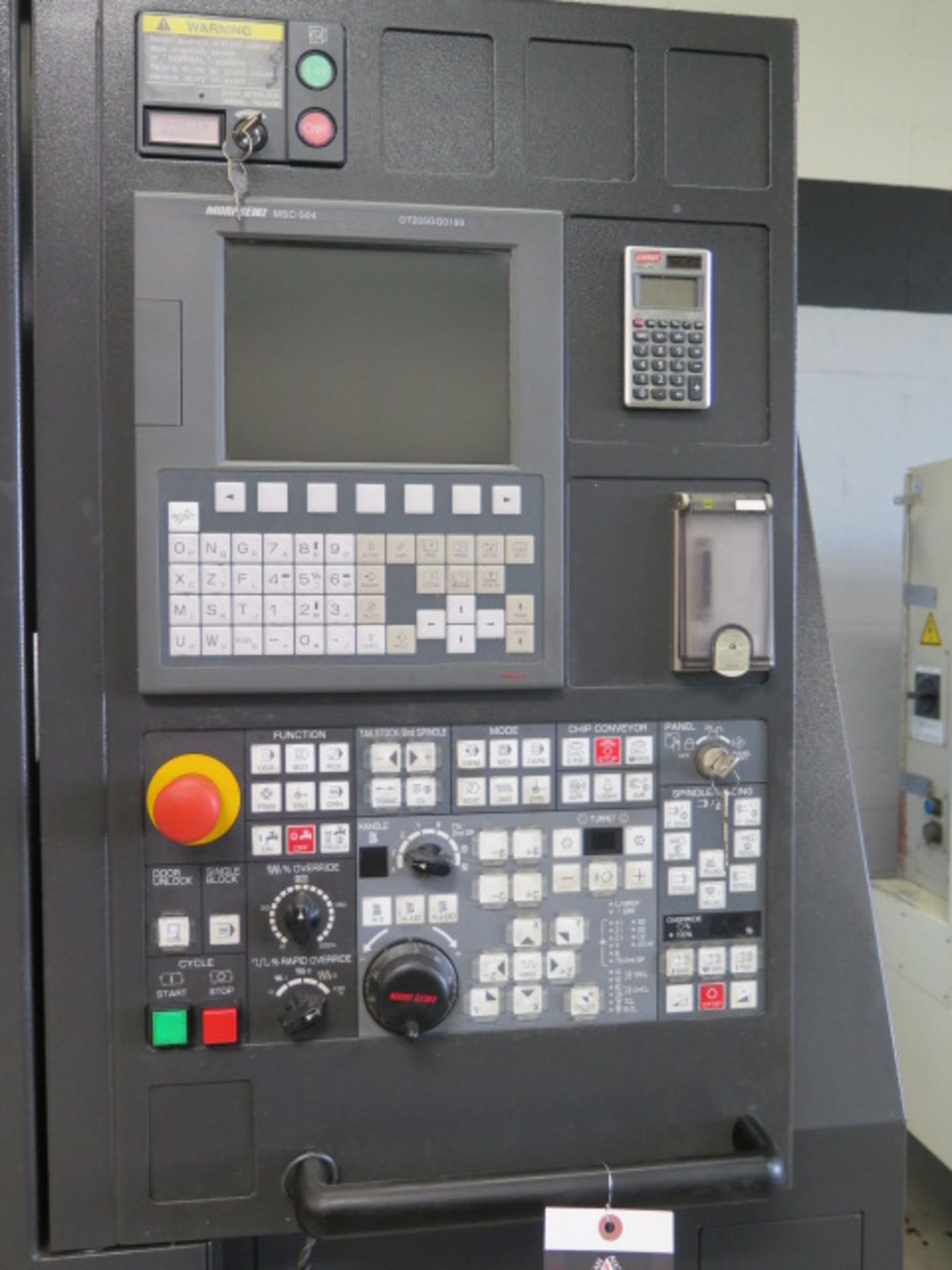 2007 Mori Seiki Dura Turn 2050 CNC Turning Center s/n DT205GG0199 w/ Mori Seiki MSC-504 Controls, - Image 5 of 25