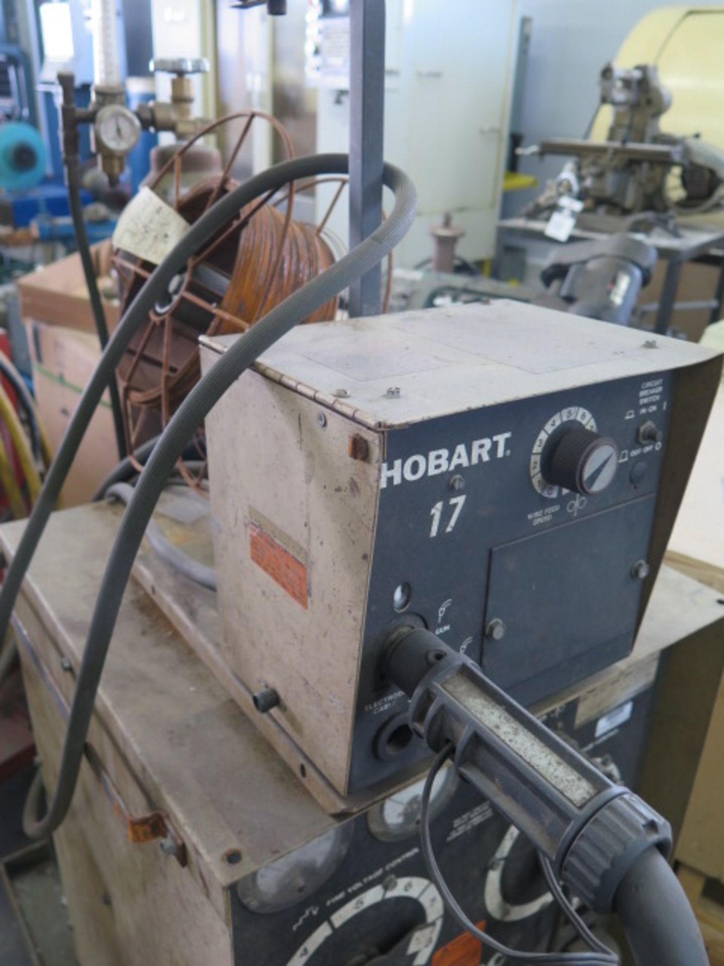 Hobart RC-200 Arc welding Power Source w/ Hobart-17 Wire Feeder - Image 8 of 10