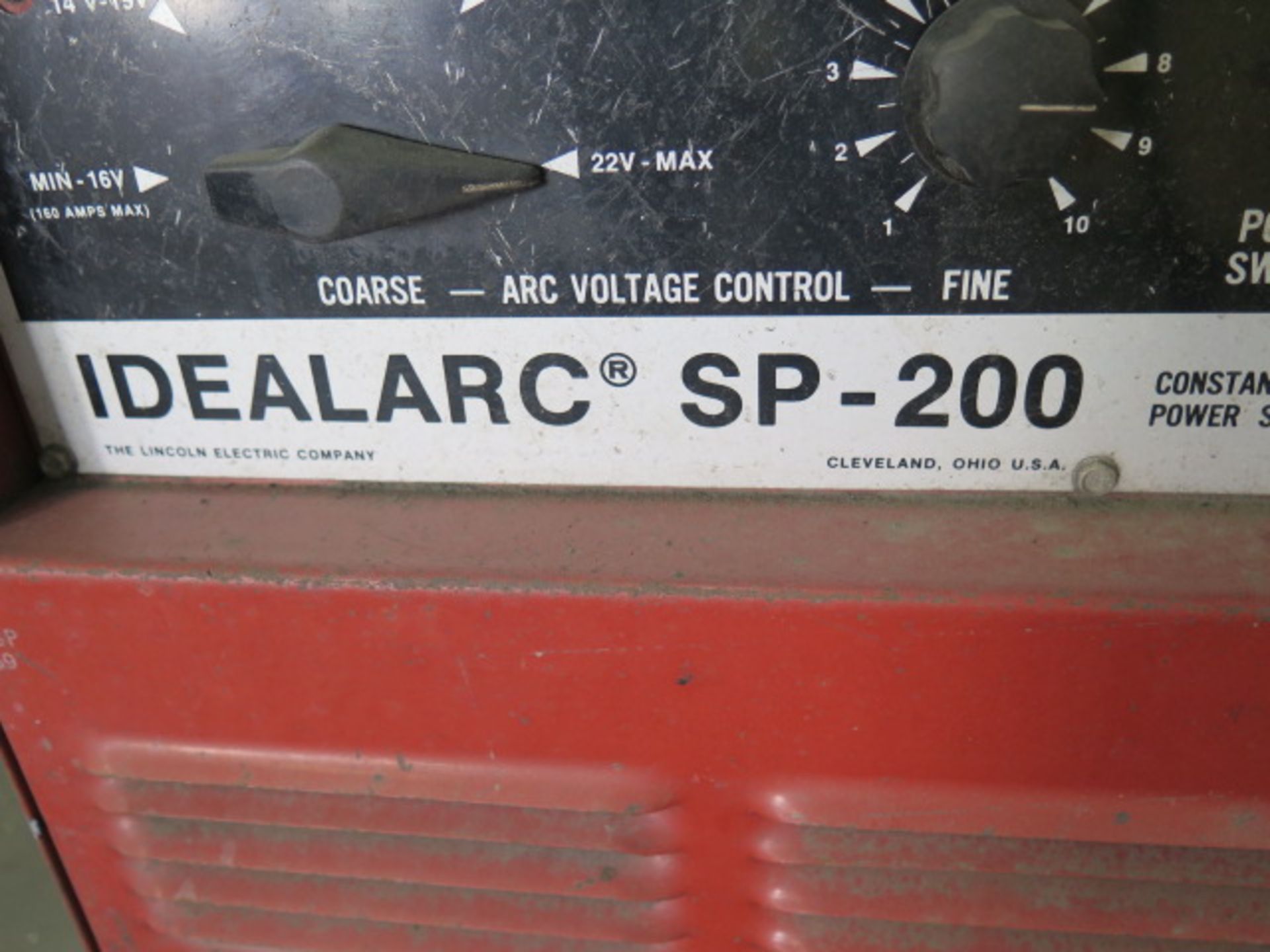 Lincoln Idealarc SP-200 Arc Welding Power Source s/n AC-596479 - Image 4 of 8