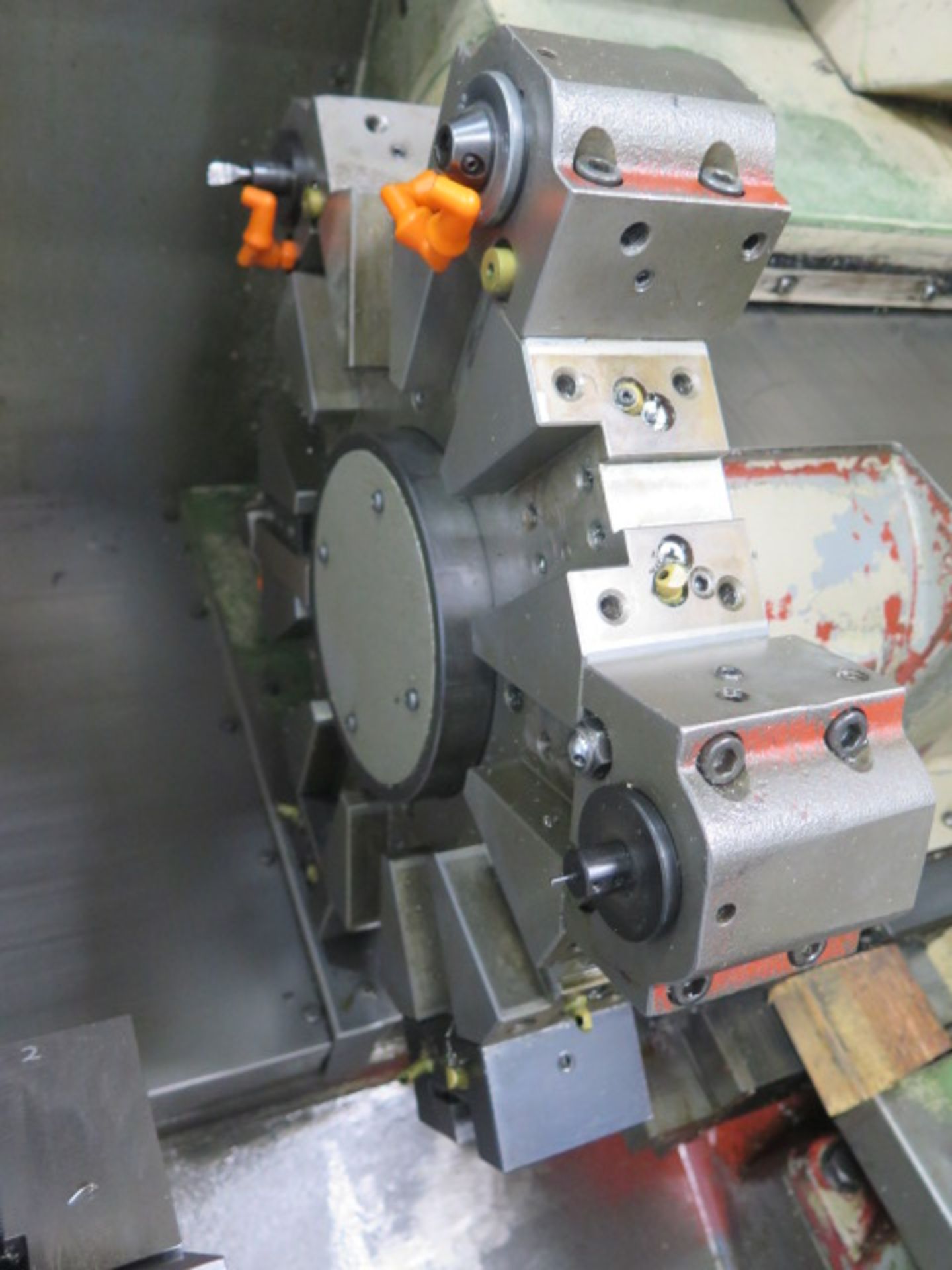 Okuma & Howa HL-20 CNC Turning Center s/n 9035 w/ Fanuc Series 18i-T Controls, 12-Station Turret, - Image 10 of 23