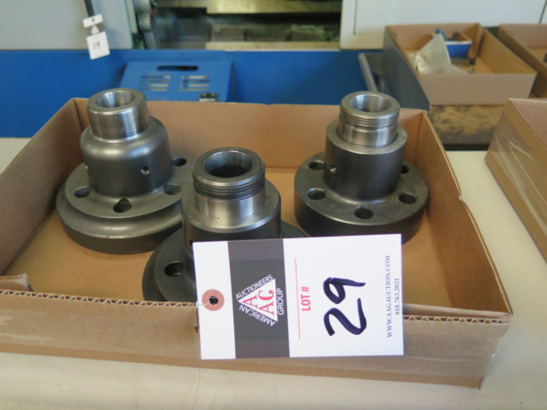 5C Collet Noses (3 - NO SPINDLE ADAPTOR NUTS)