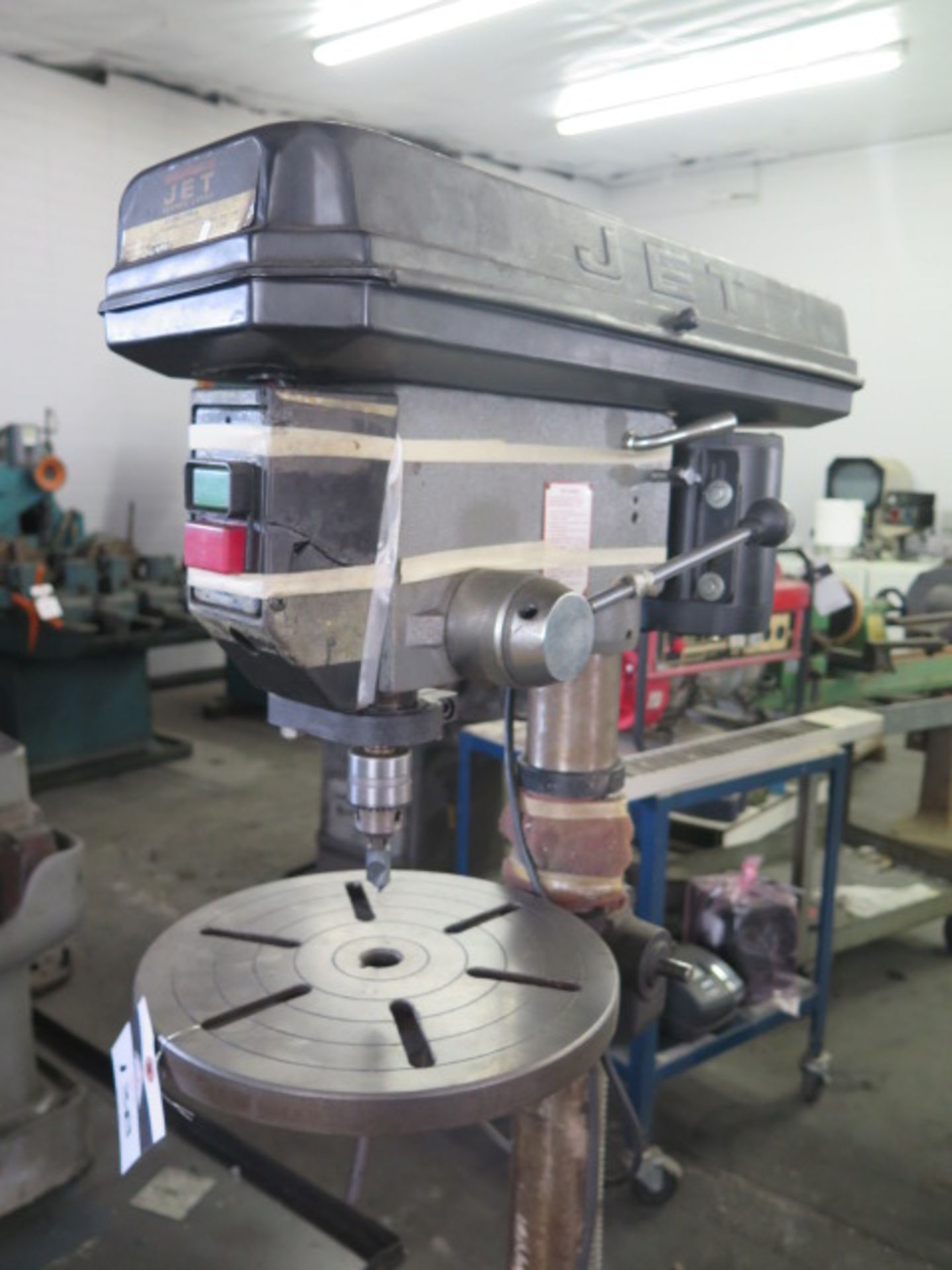 Jet JDP-14JF 14" Pedestal Drill Press s/n 4021743 - Image 3 of 8