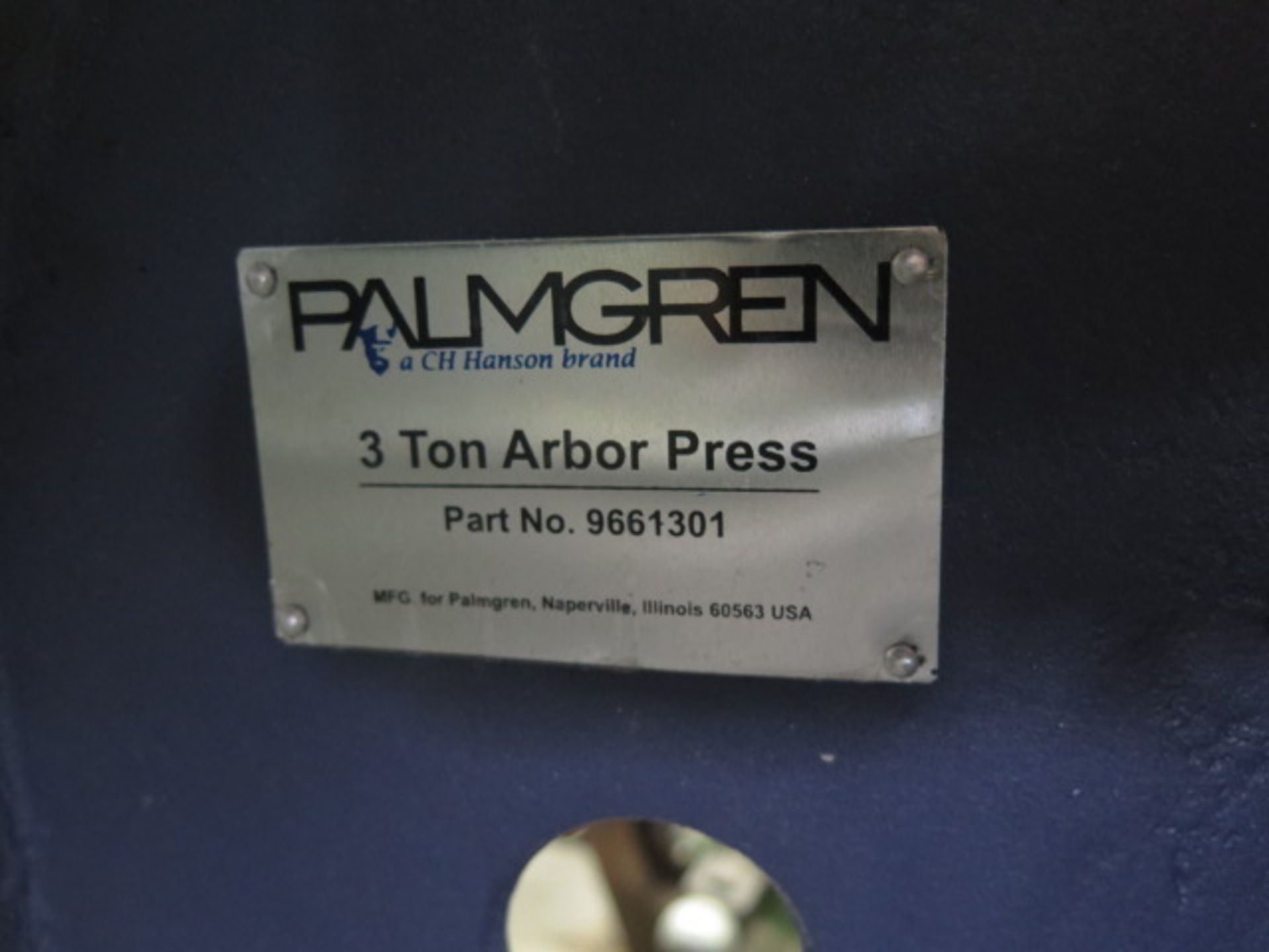 Palmgren No.3 3-Ton Arbor Press - Image 4 of 4