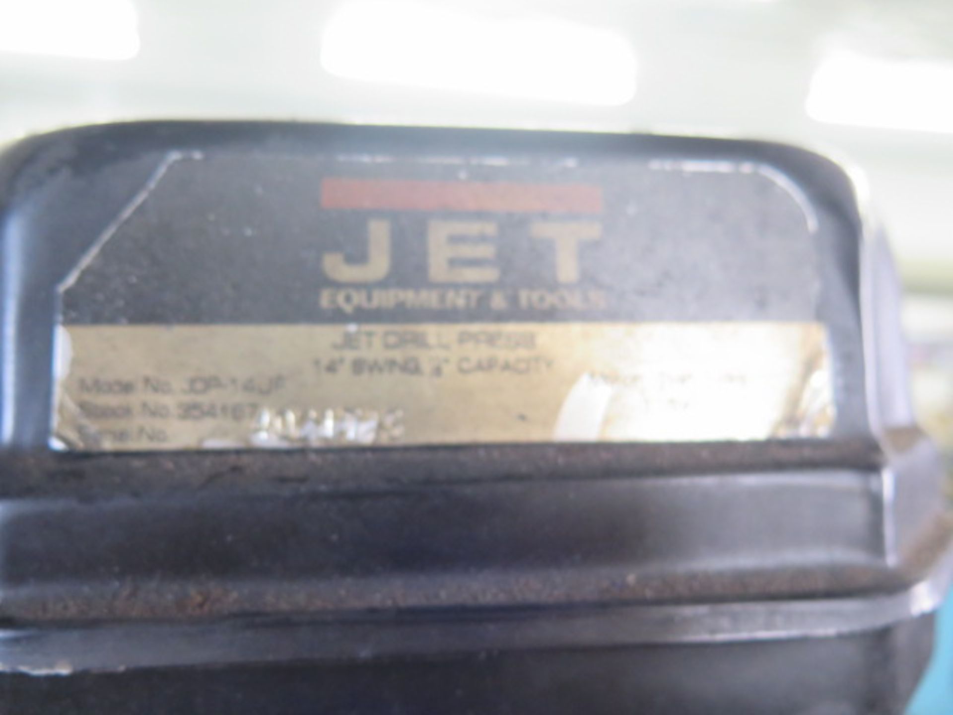 Jet JDP-14JF 14" Pedestal Drill Press s/n 4021743 - Image 4 of 8