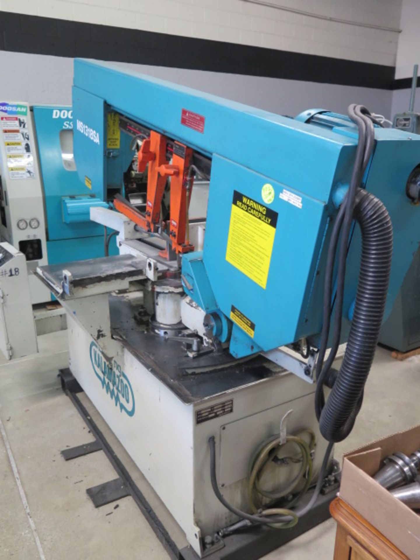 Kalamazoo MS1318SA 13” Horizontal Miter Band Saw w/ Hydraulic Clamping and Down Feed, Coolant - Image 3 of 19