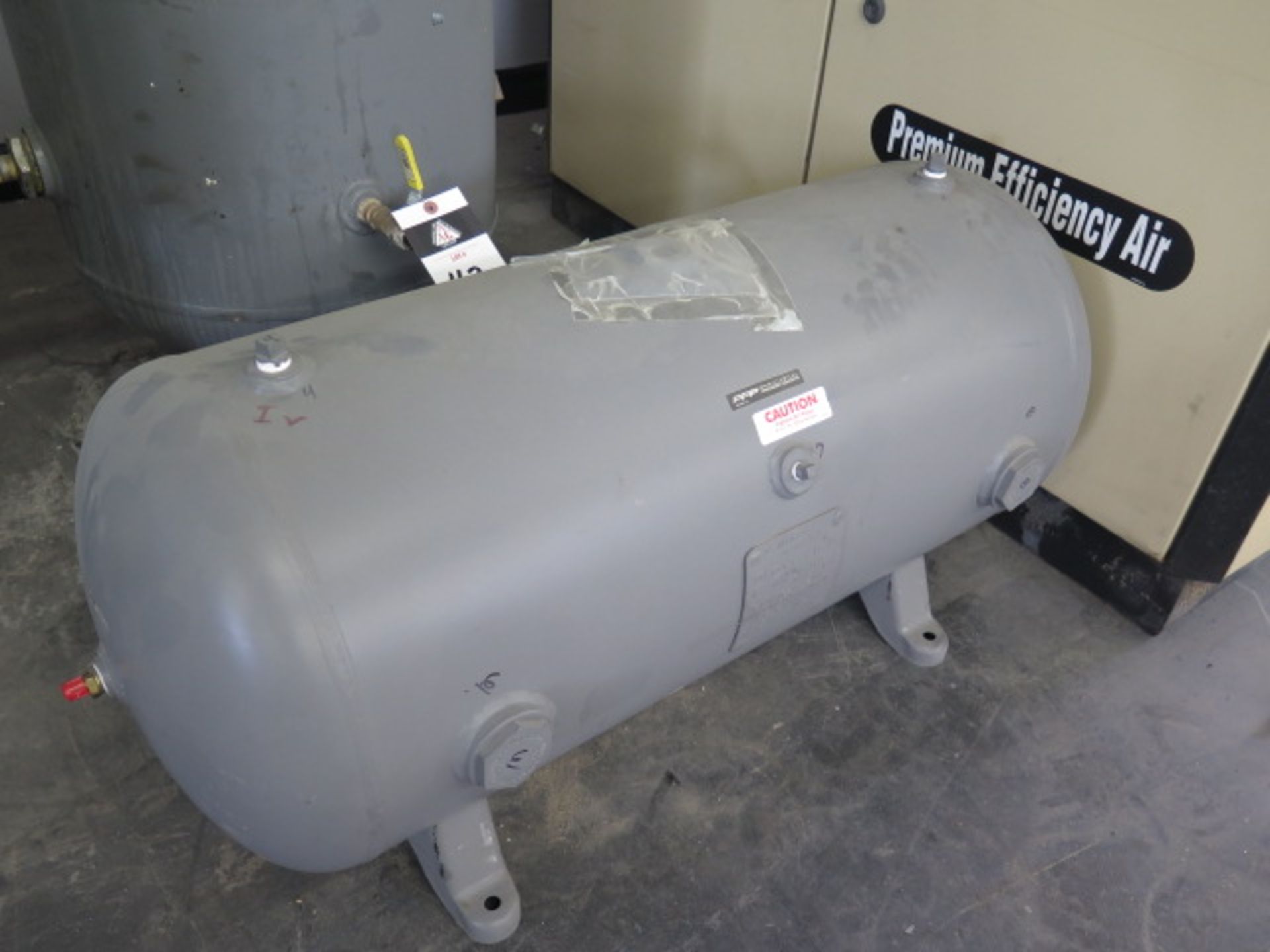 60 Gallon Vertical and 30 Gallon Horizontal Air Storage Tanks (2) - Image 3 of 3