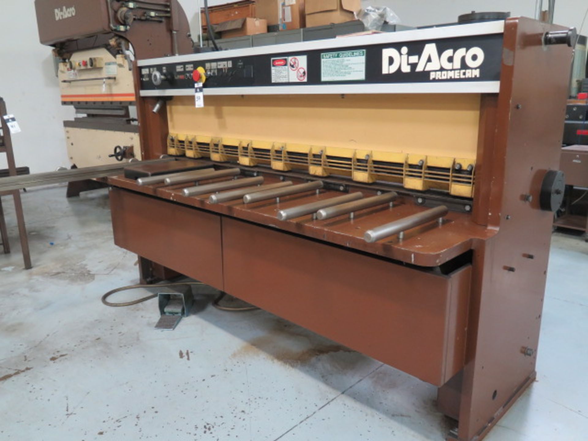 DiAcro Promecam GTH420 78” Shear s/n 328 w/ Dial Back Gauge, 47” Sq Arm. This Item is Sold AS IS. - Image 2 of 10