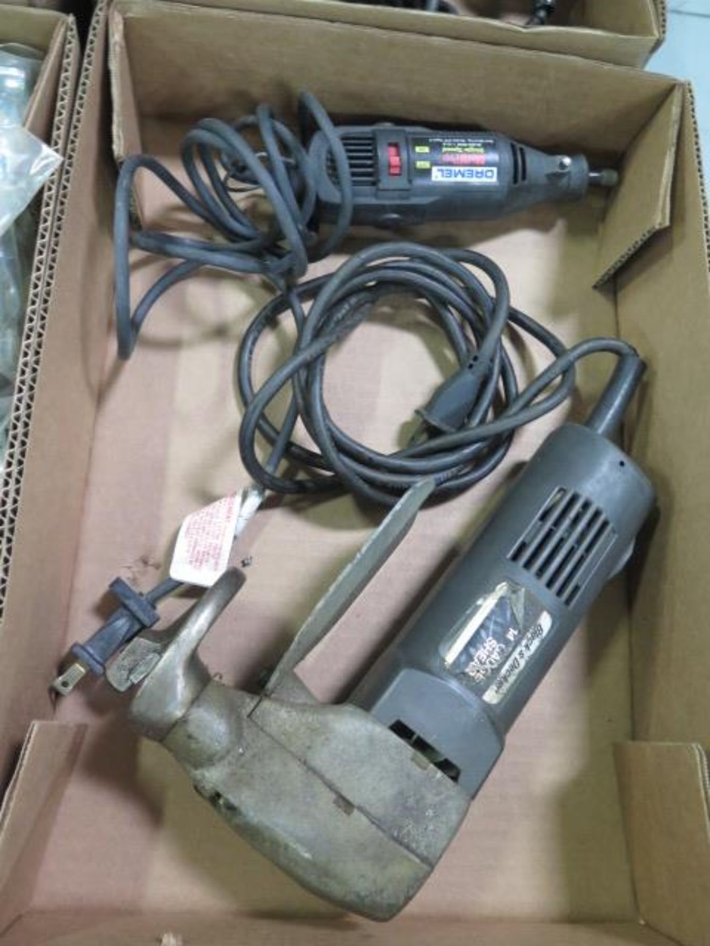 Electric Shear and Dremel Tool - Image 2 of 2