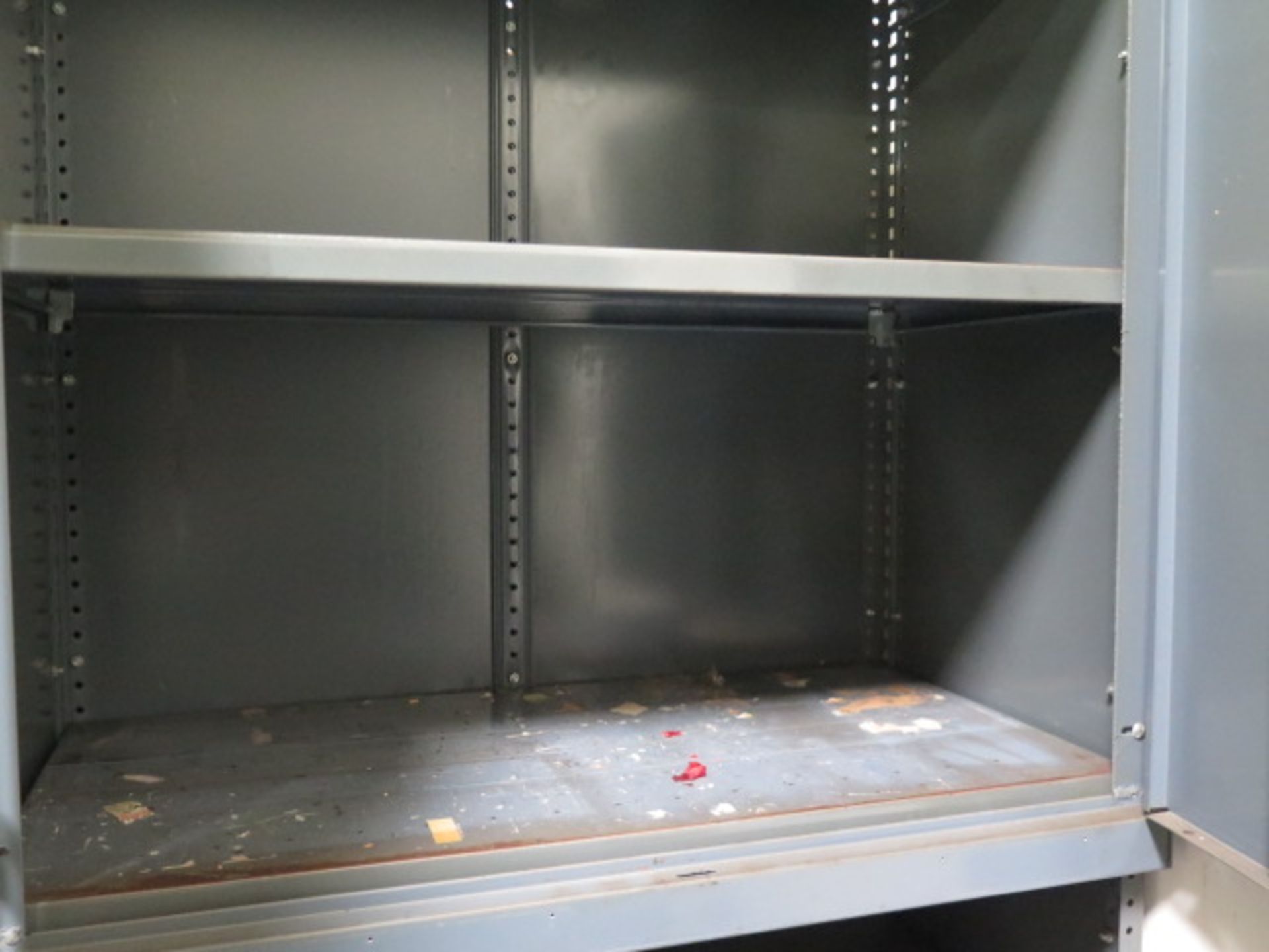 Storage Cabinets (4) w/ Shim Stock, Electrical and Machine Parts - Image 3 of 5