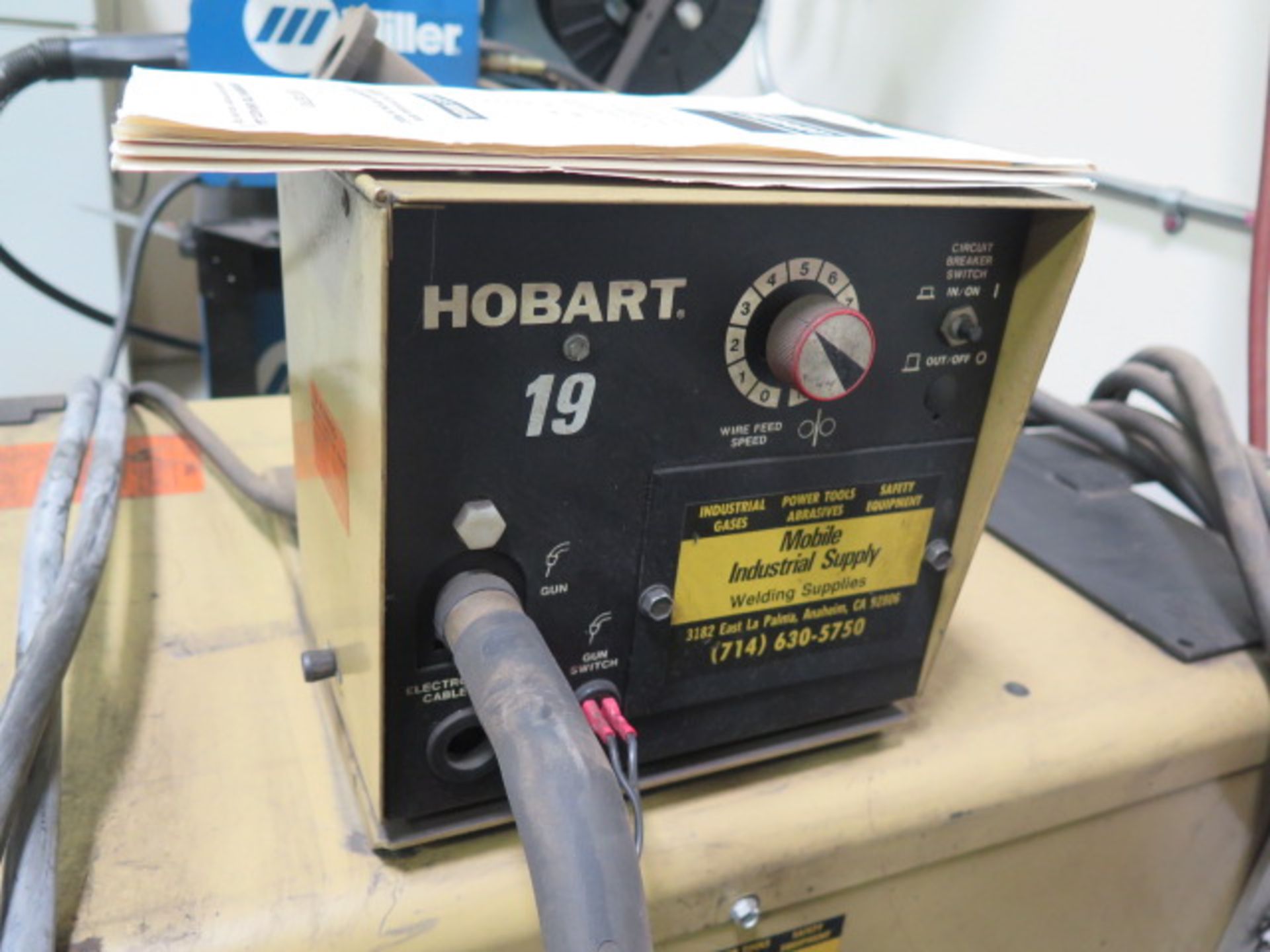Hobart RC-301 CV-DC Arc Welding Power Source s/n 88WS11353. This Item is Sold AS IS and NO Warranty - Image 4 of 5