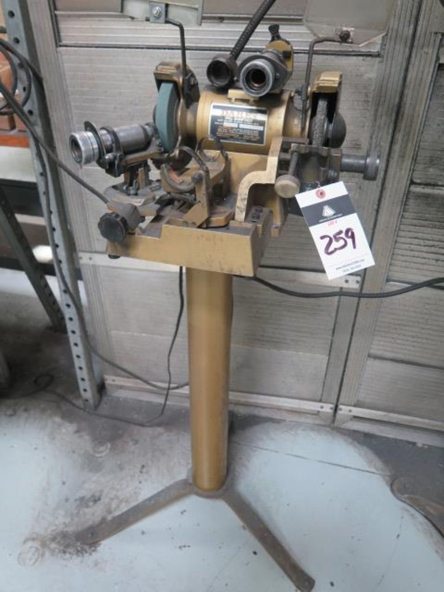 Darex Pedestal Drill Sharpener. This Item is Sold AS IS and with NO Warranty Applied.