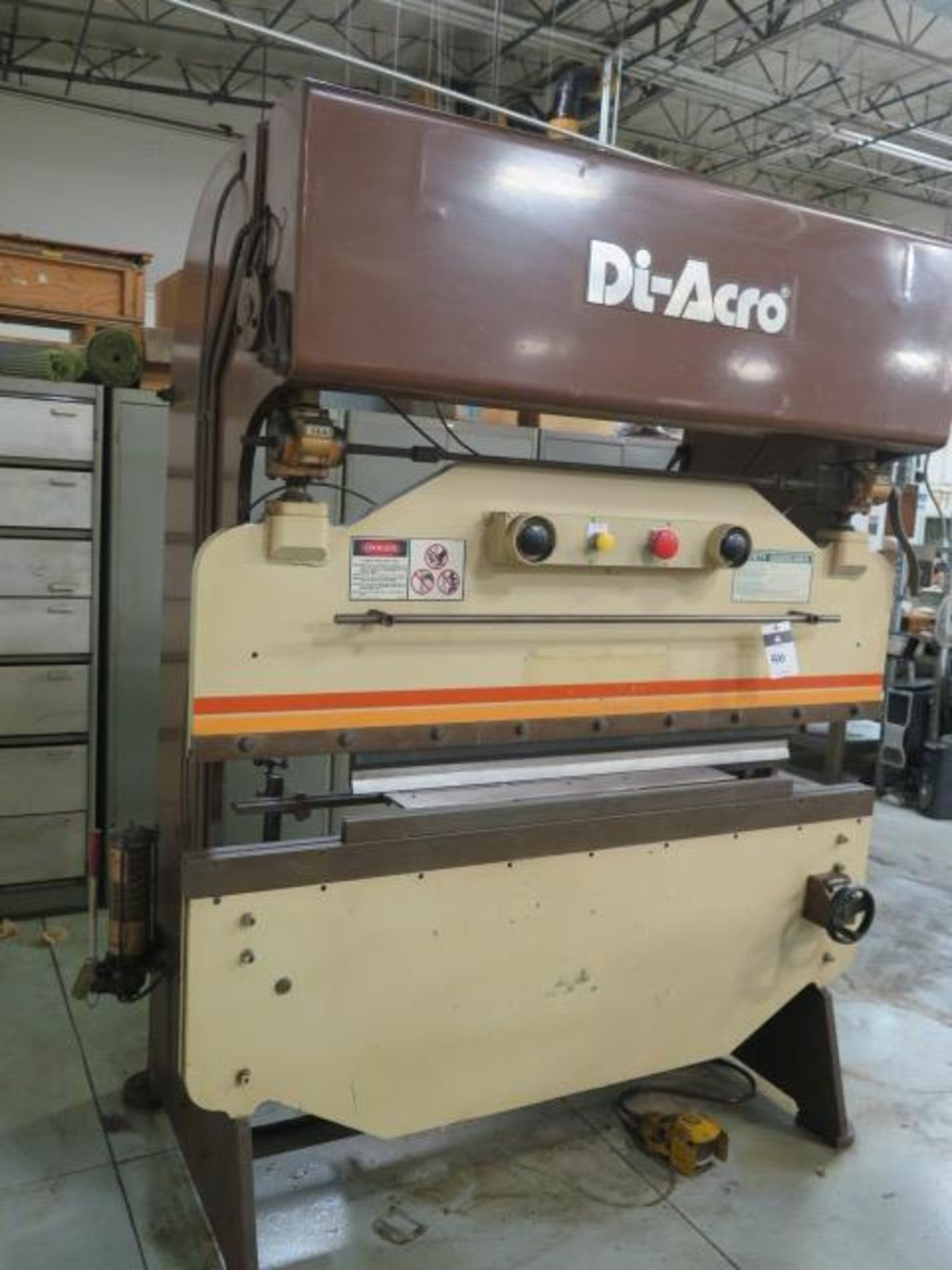 DiAcro 4-7272” Press Brake w/ Dial Back Gage, 72” Length, This Item is Sold AS IS and NO Warranty. - Image 2 of 10