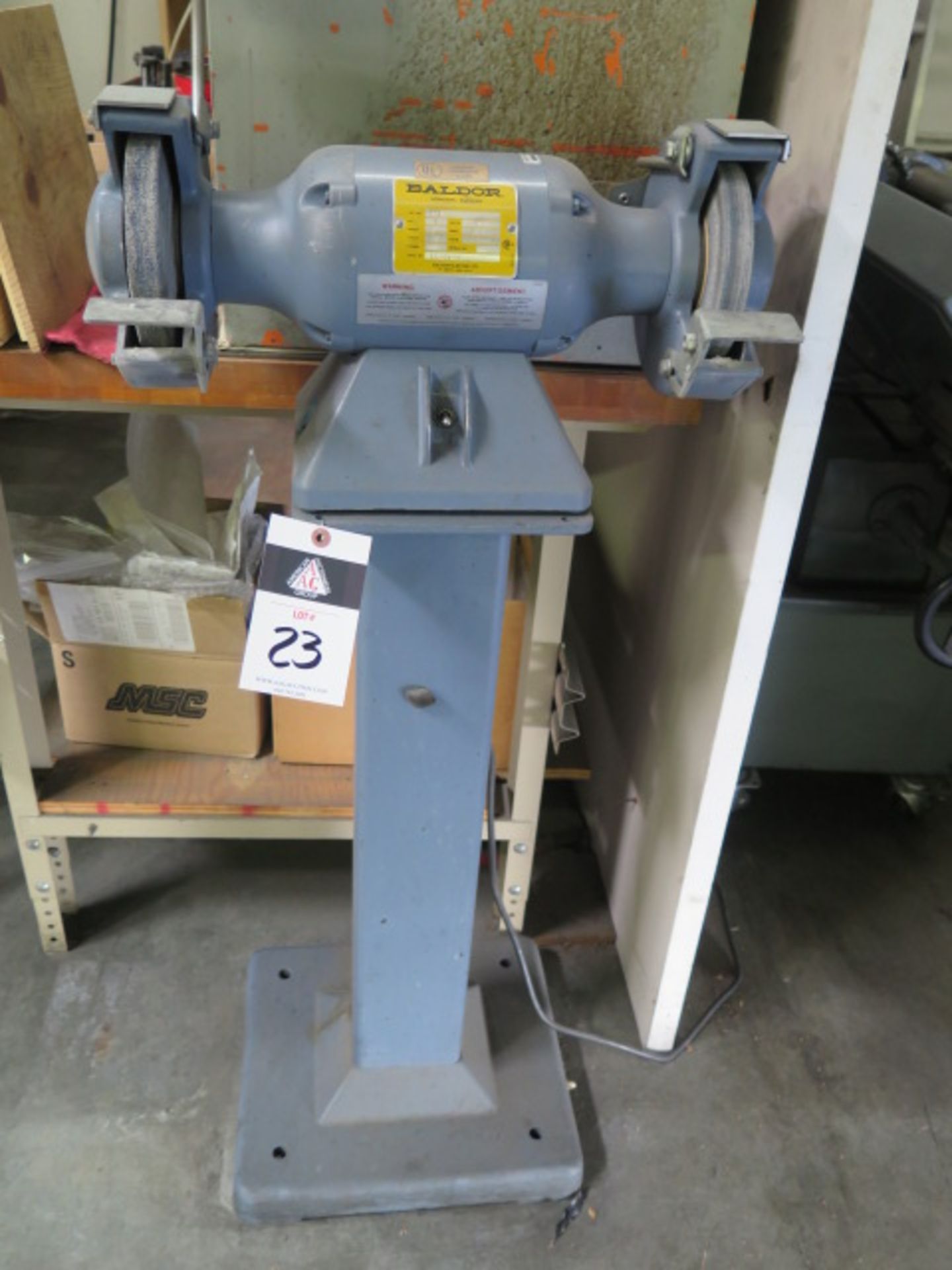 Baldor 6” Pedestal Grinder