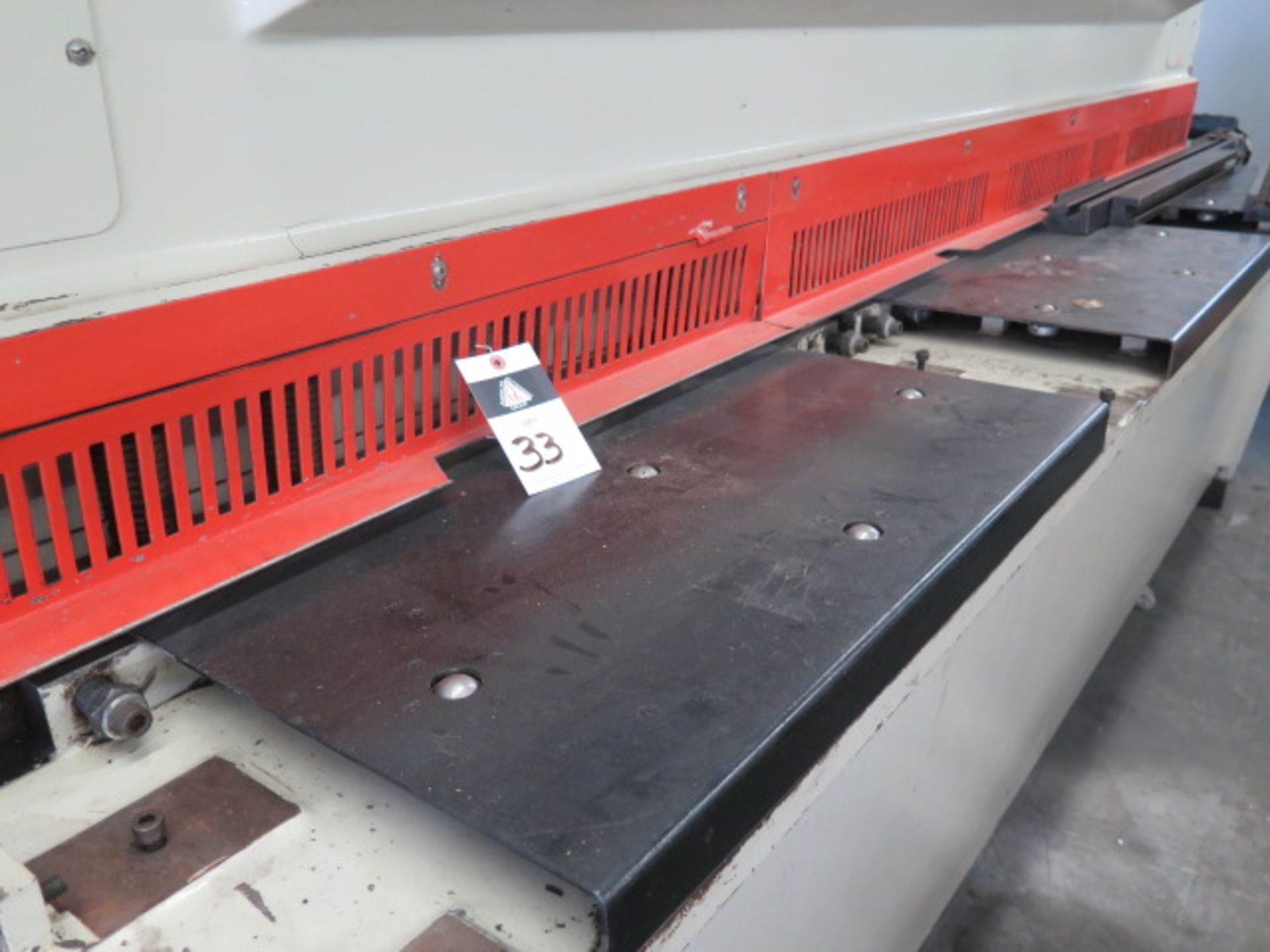 2002 Durma CNC HGM3006 10’ x .236” Hydraulic Power Shear, Control Needs Repair, Sold AS IS - Image 6 of 11