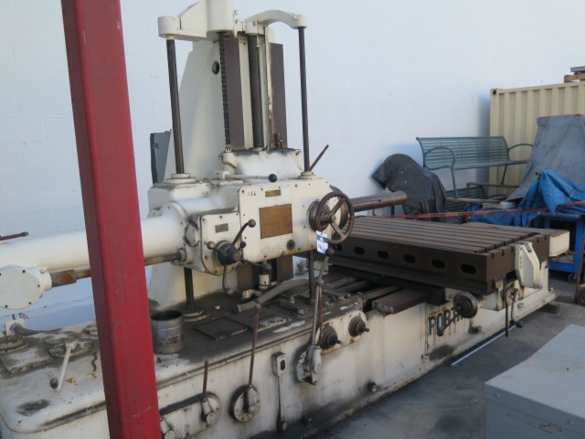 Portage Machine Co. Horizontal Boring Mill w/ 17-611 Geared RPM, Power Feeds, 4''. SOLD AS IS - Image 2 of 12