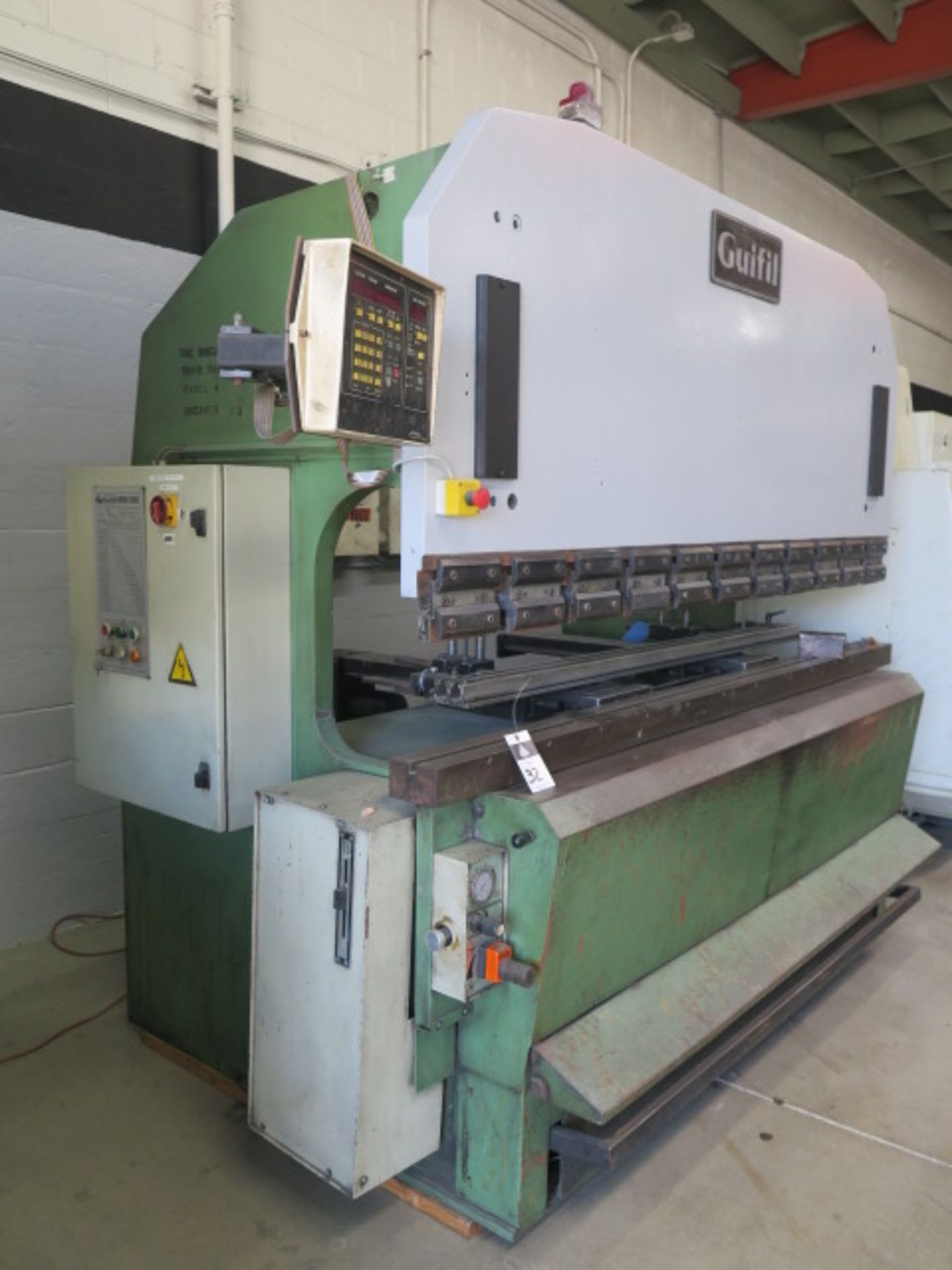 Guifil PE25-100 110 Ton x 98” Hydraulic CNC Press Brake s/n 014048 w/ Autogauge CNC1000 Controls and - Image 2 of 14