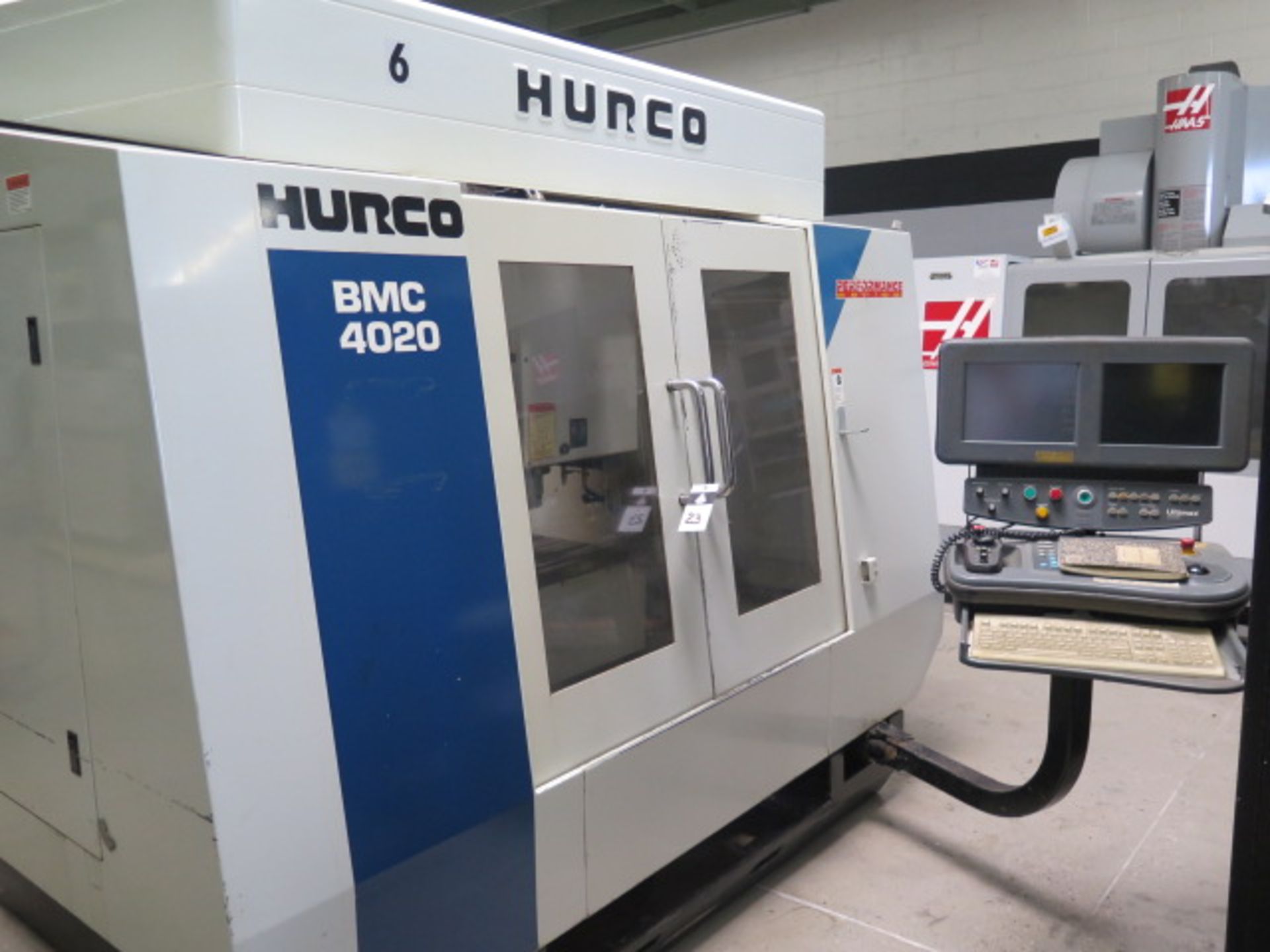 2000 Hurco BMC4020 CNC VMC, s/n B42M-01009060EB w/ Ultimax CNC Controls, Sold AS IS with NO Waranty
