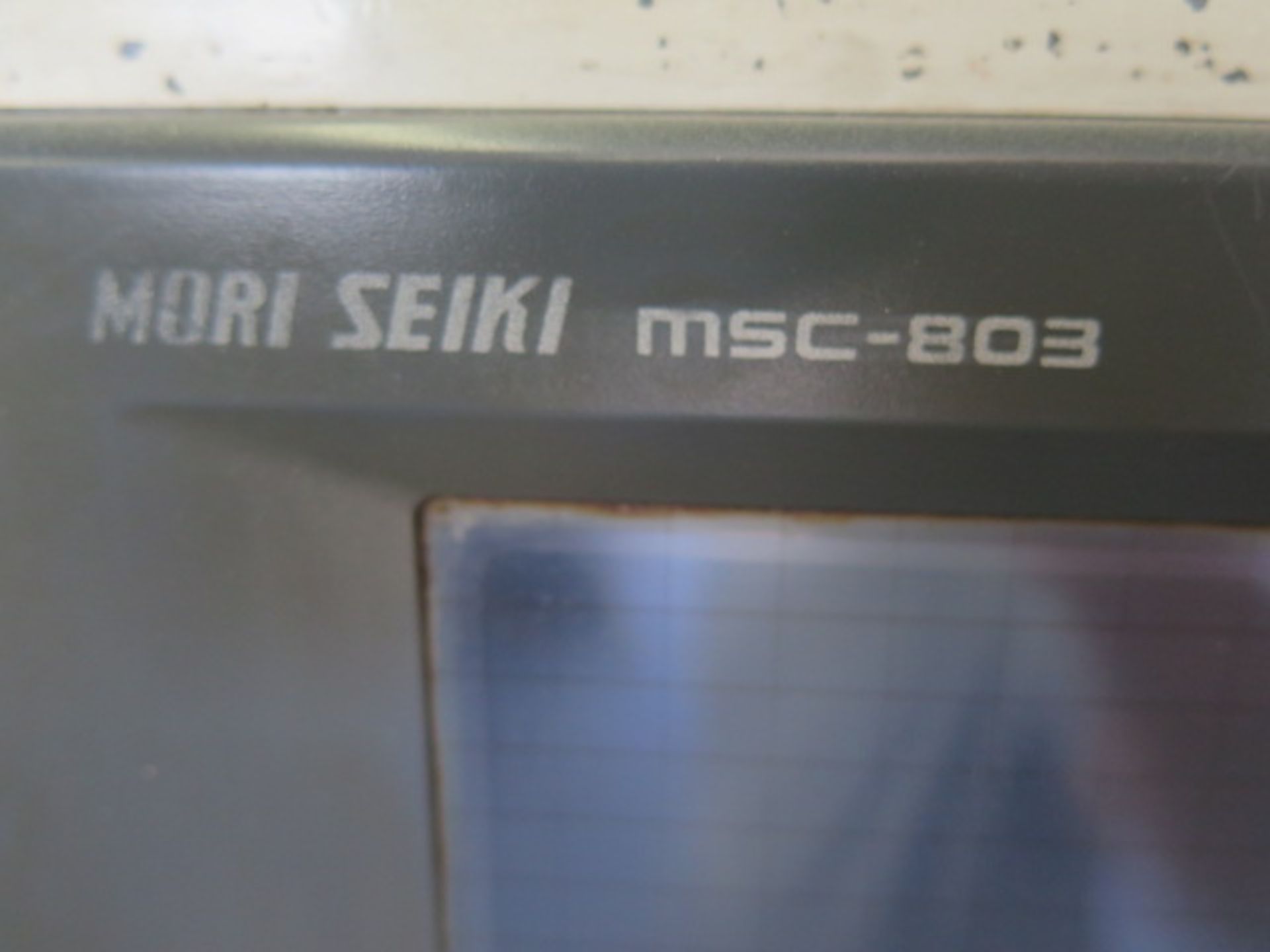 1997 Mori Seiki CL-150 CNC Turning Center (MISSING DRIVE BOARD) s/n 119 w/ MSC-803 Ctrls Sold AS IS - Image 6 of 14