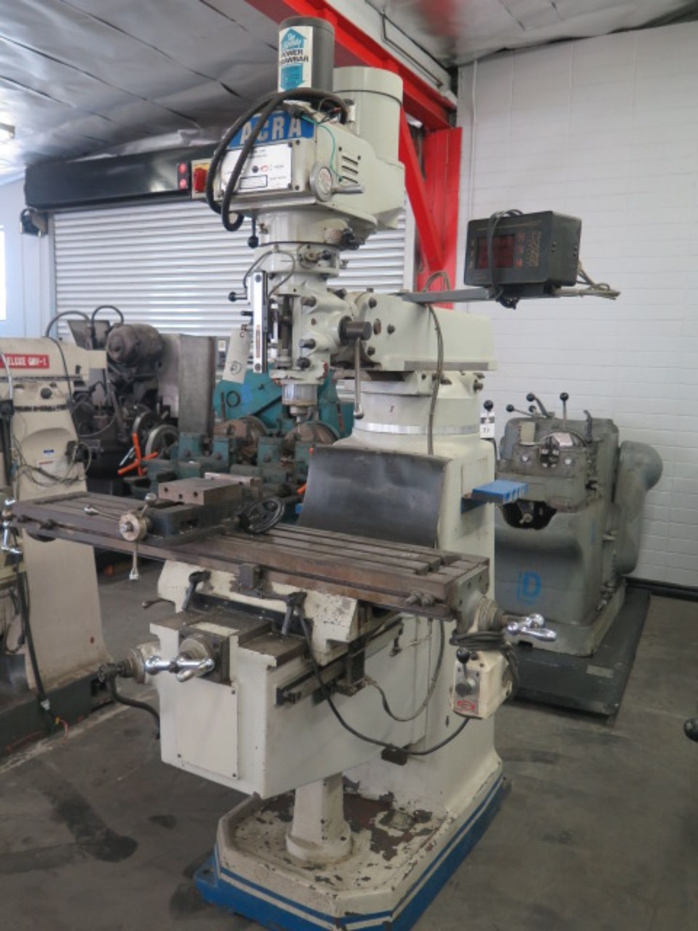 Acra AM-3 Vertical Mill s/n 961819 w/ Sargon 3-Axis DRO, 3Hp Motor, 60-4200 Dial RPM, Sold AS IS - Image 2 of 13