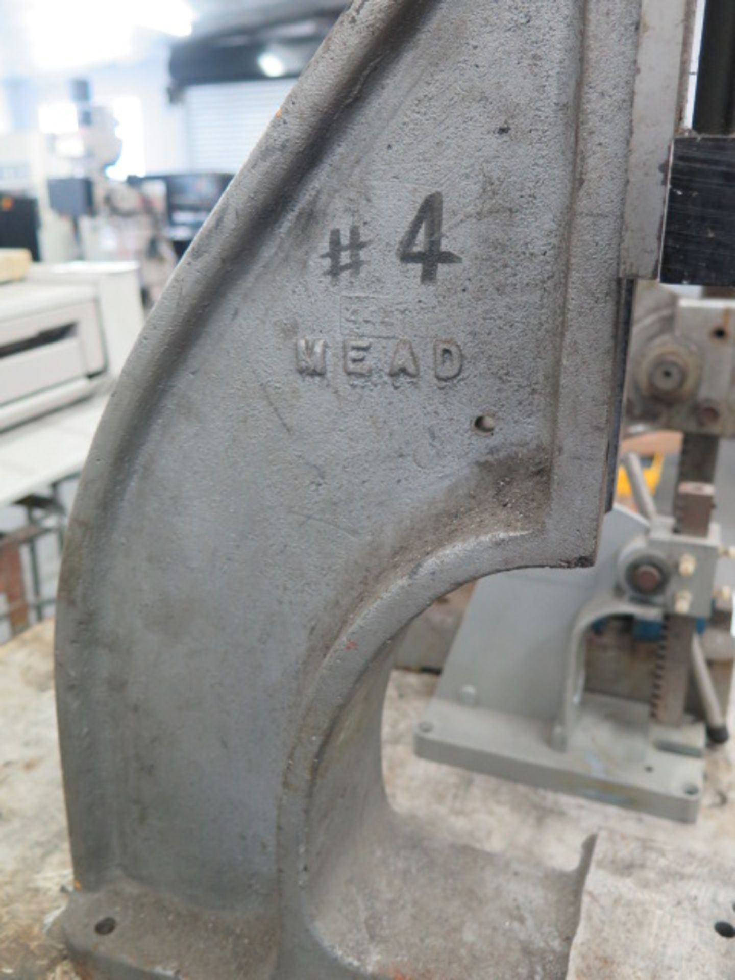 Mead Pneumatic Arbor Press, SOLD AS IS WITH NO WARRANTY - Image 5 of 5