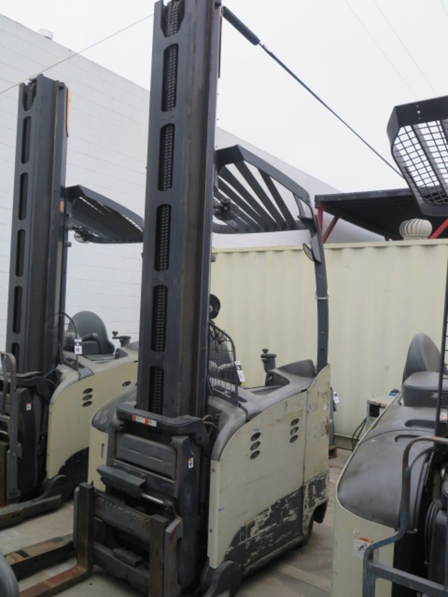 2012 Crown Monolift RM6095S-45 4500 Lb Cap Sit Down Single Reach Forklift s/n 1A388658, SOLD AS IS