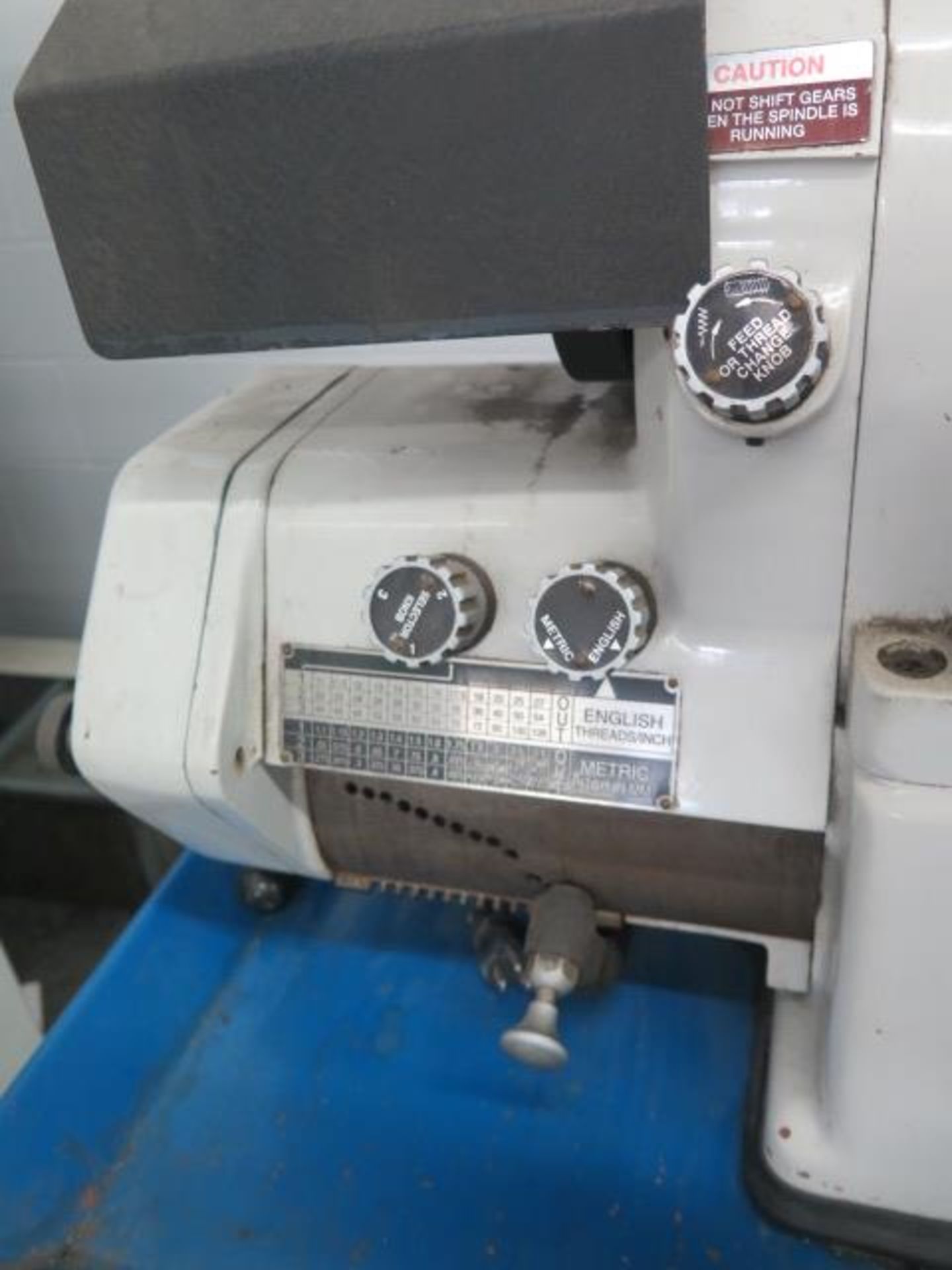 1998 Ganesh HCL-618SP Tool Room Lathe s/n 7510 w/ DRO, 135-2955 Adjustable RPM, Inch/mm, Sold AS IS - Image 9 of 23