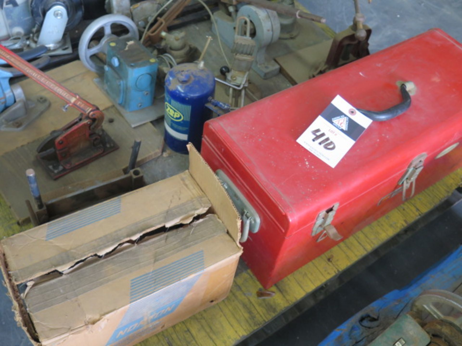 Misc Punches, Shears, benders, Tool Box, Grinding Wheels amd Misc (1-Pallet), SOLD AS IS - Image 7 of 7