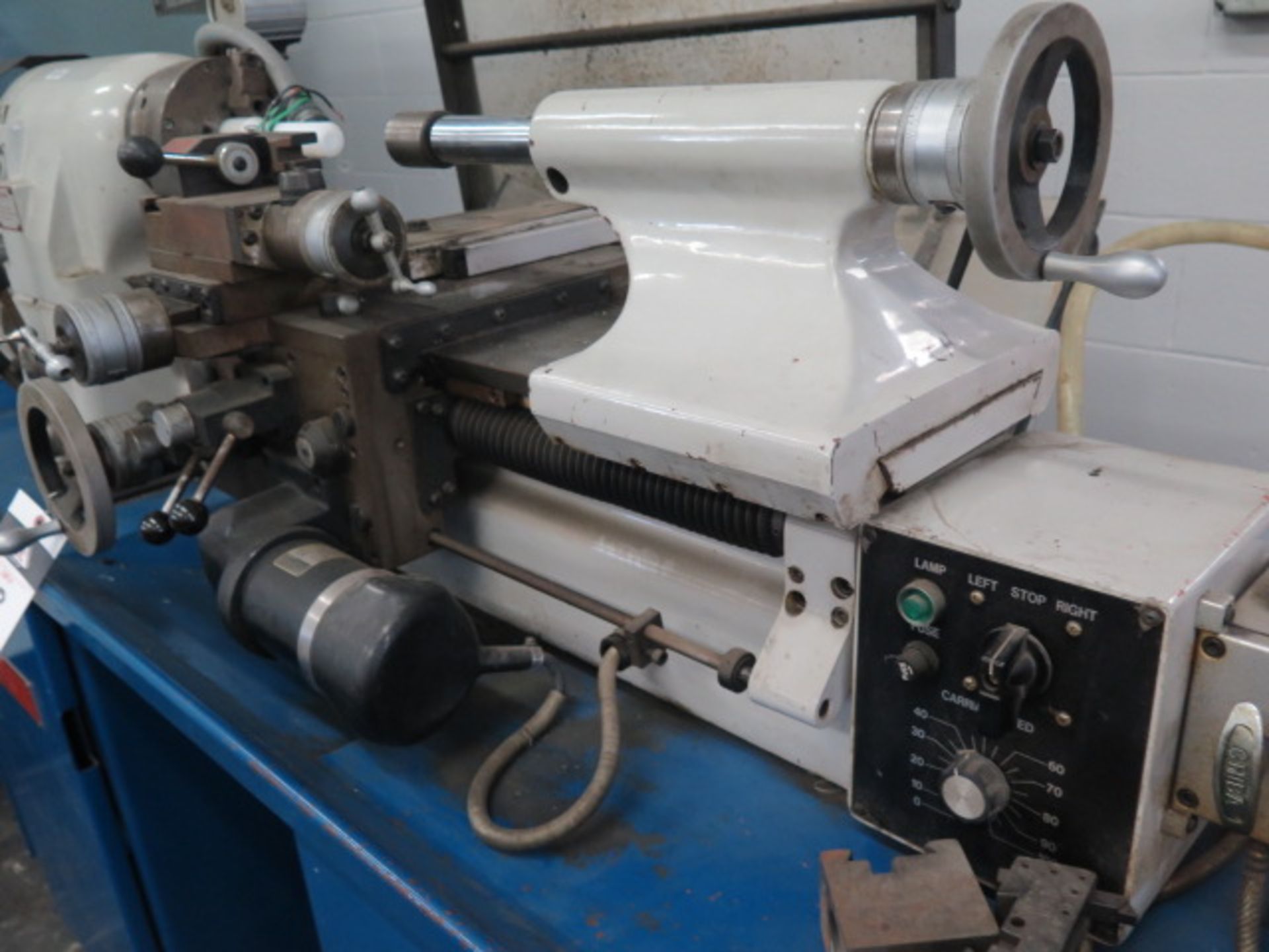 1998 Ganesh HCL-618SP Tool Room Lathe s/n 7510 w/ DRO, 135-2955 Adjustable RPM, Inch/mm, Sold AS IS - Image 7 of 23