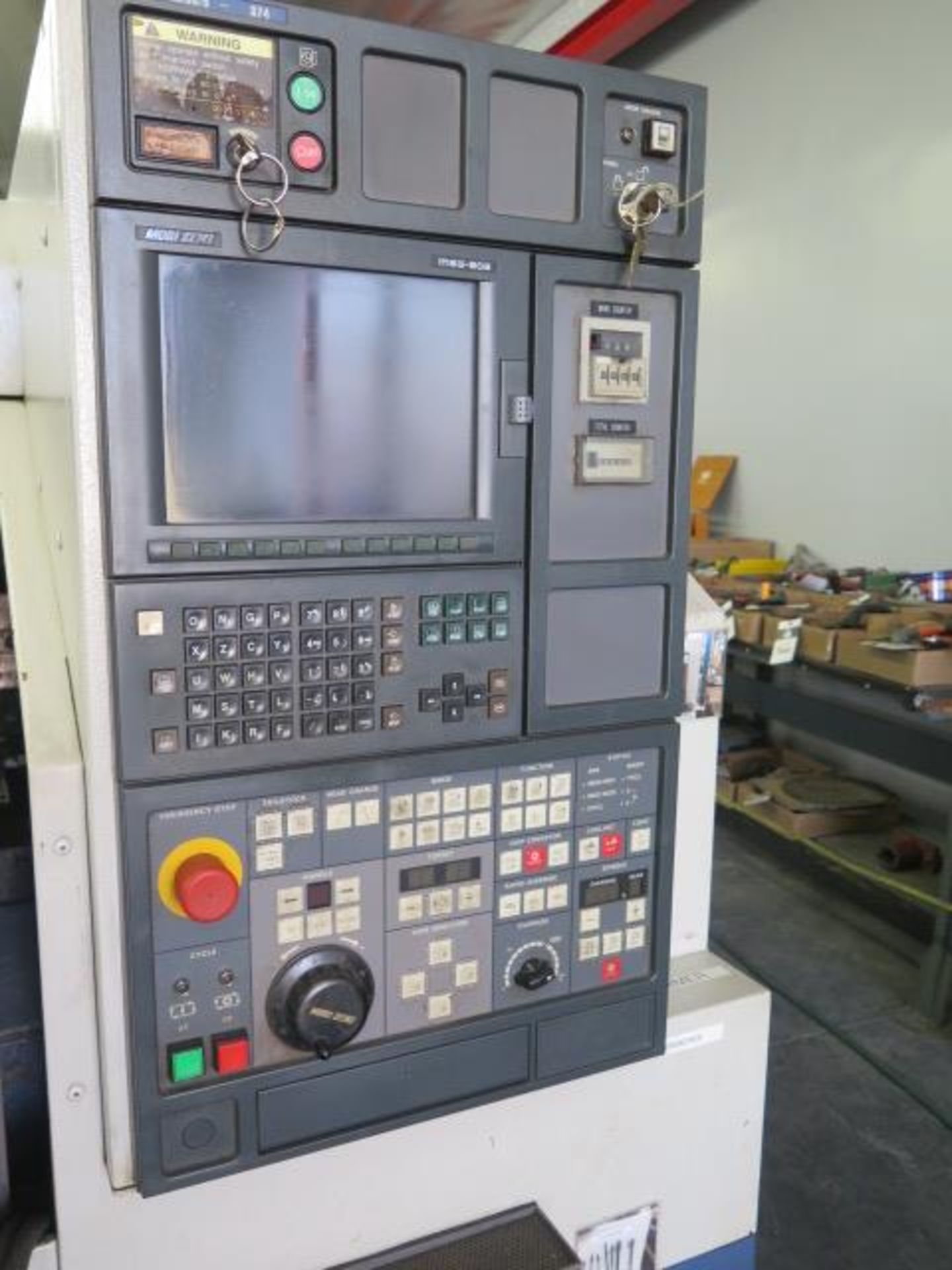 1999 Mori Seiki CL-203B/500 CNC Turning Center s/n 374 w/ Mori Seiki MSG-803 Controls Sold AS IS - Image 4 of 15