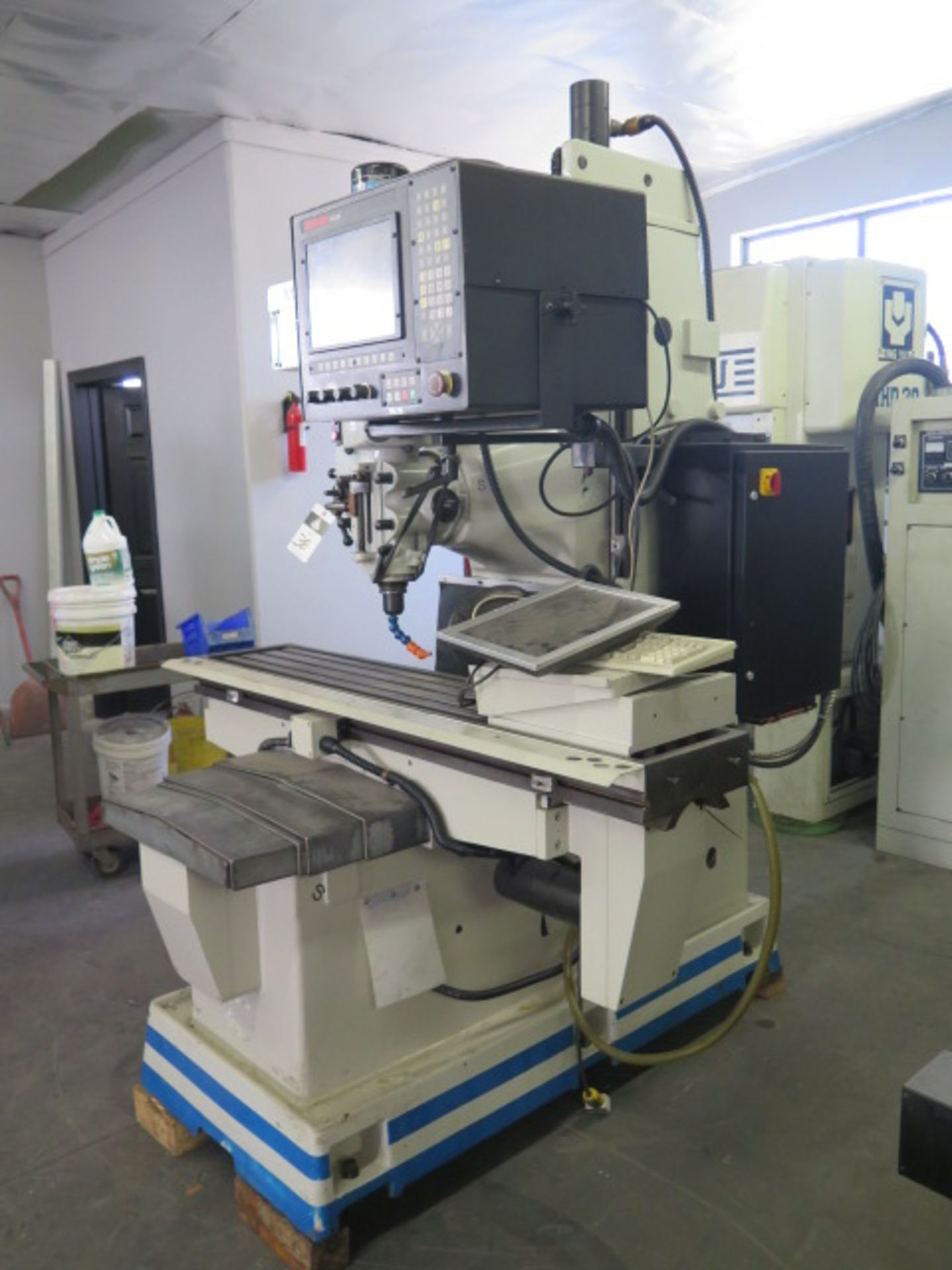 Mega 2-Axis CNC Vert Mill w/ Anilam 1400M CNC Controls, 5Hp, Controlled RPM, 40-Taper, Sold AS IS - Image 2 of 14