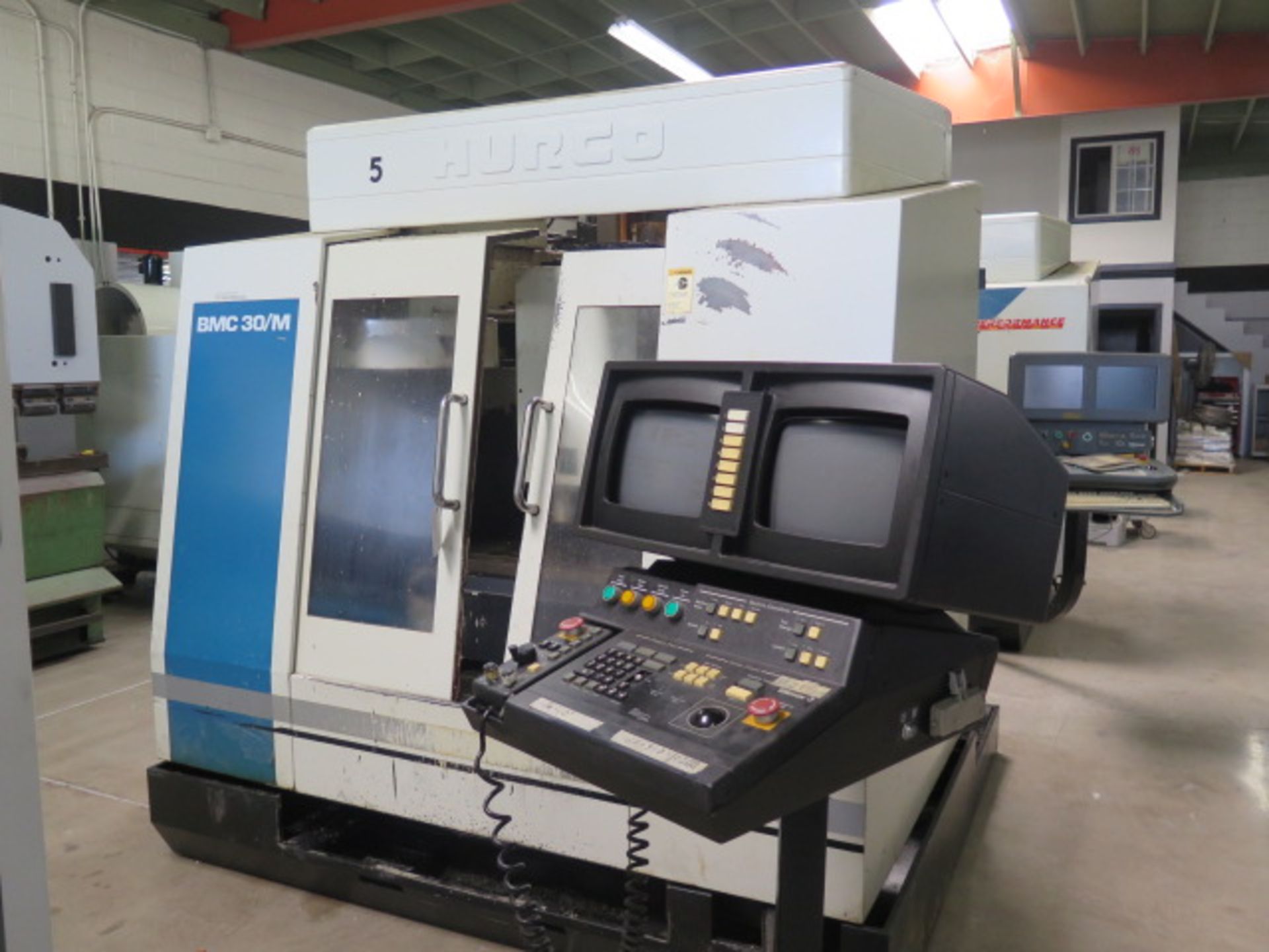 Hurco BMC30/M CNC VMC, s/n B3M91006016A (MACHINE NEEDS REPAIR) w/ Ultimax-3 CNC Controls Sold AS IS